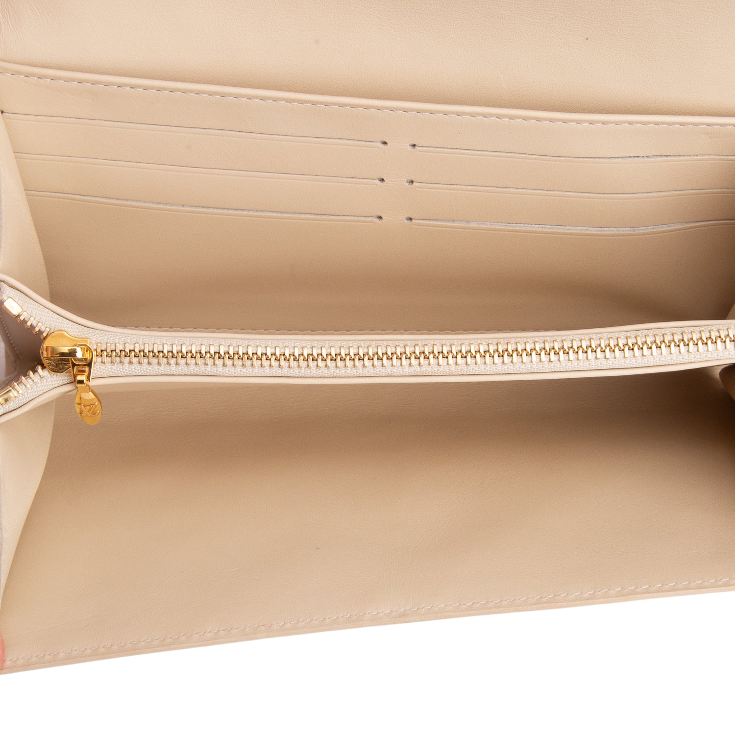 Louis Vuitton Yellow Monogram Vernis Sarah Wallet
