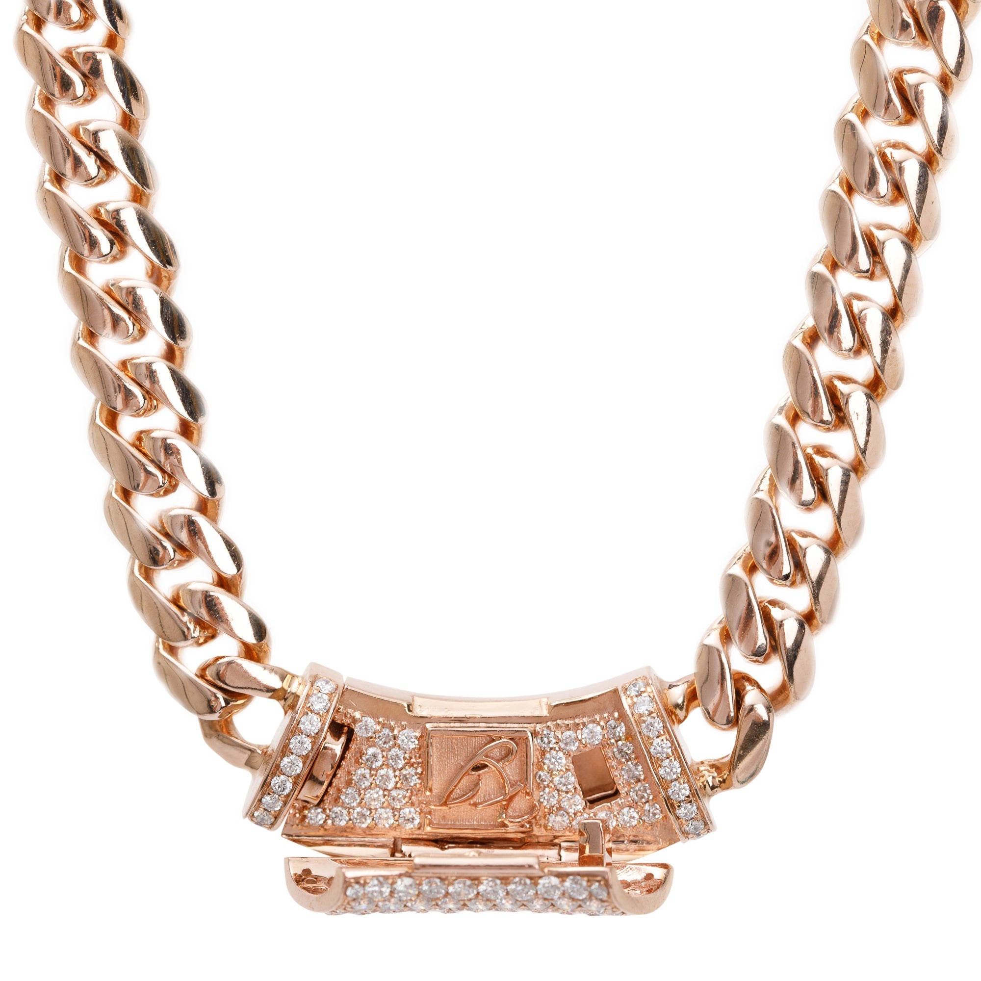 10k Rose Gold 2.32 tcw. Diamond Necklace