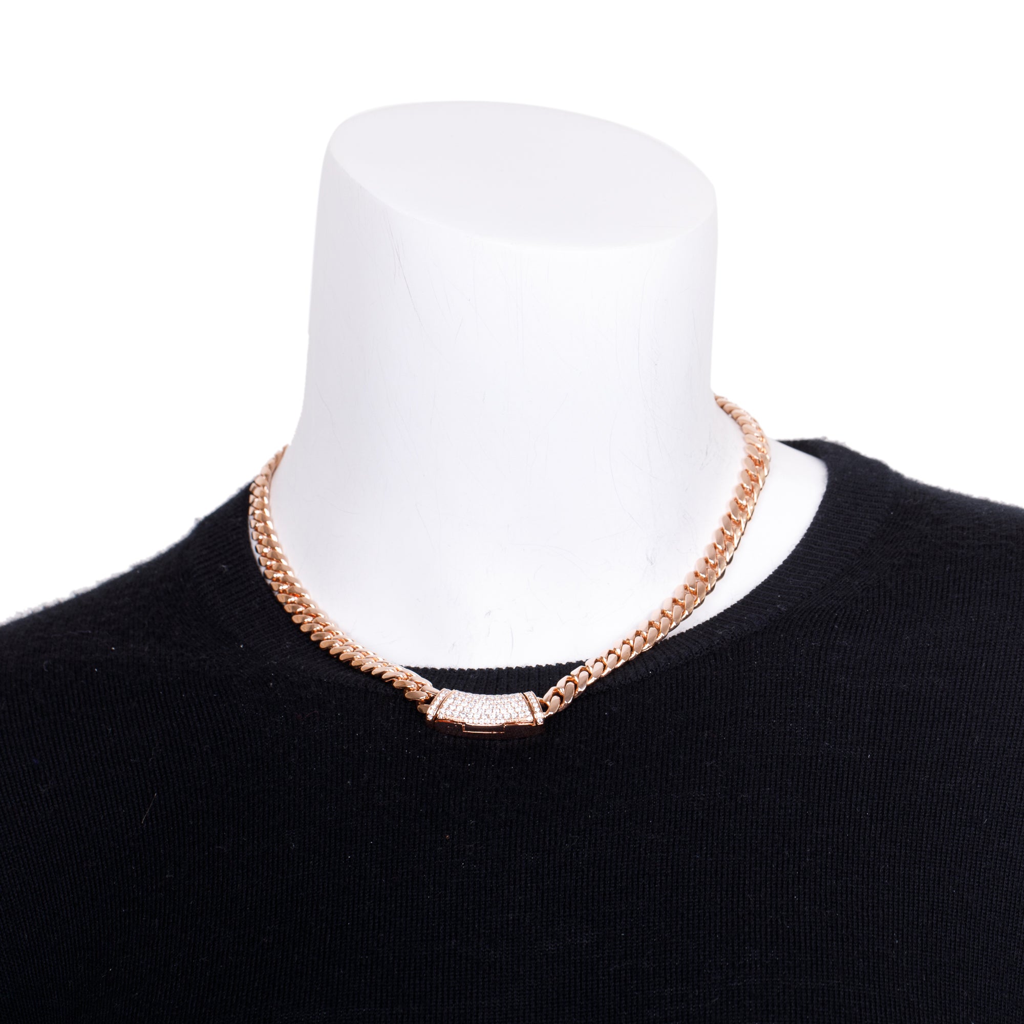 10k Rose Gold 2.32 tcw. Diamond Necklace