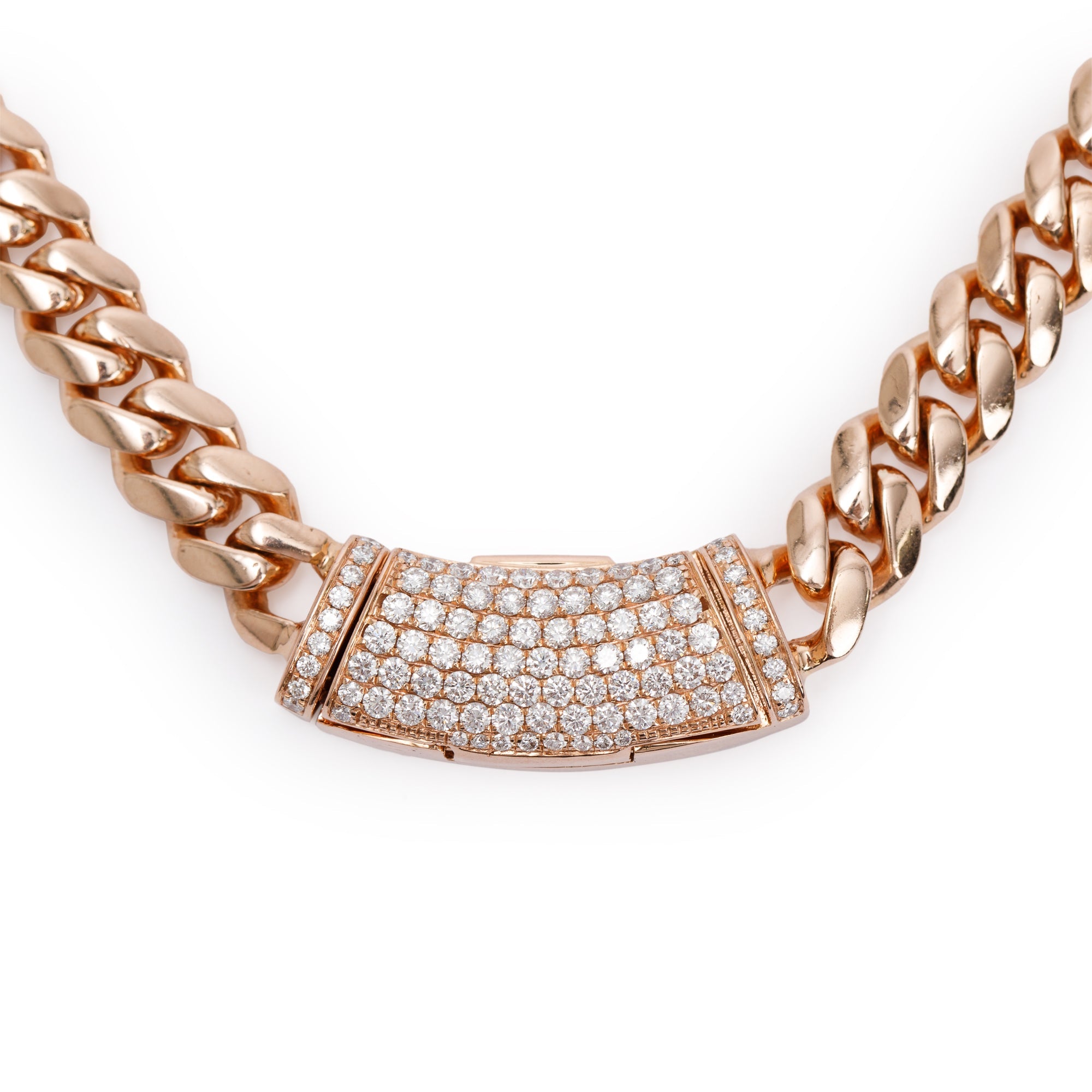 10k Rose Gold 2.32 tcw. Diamond Necklace