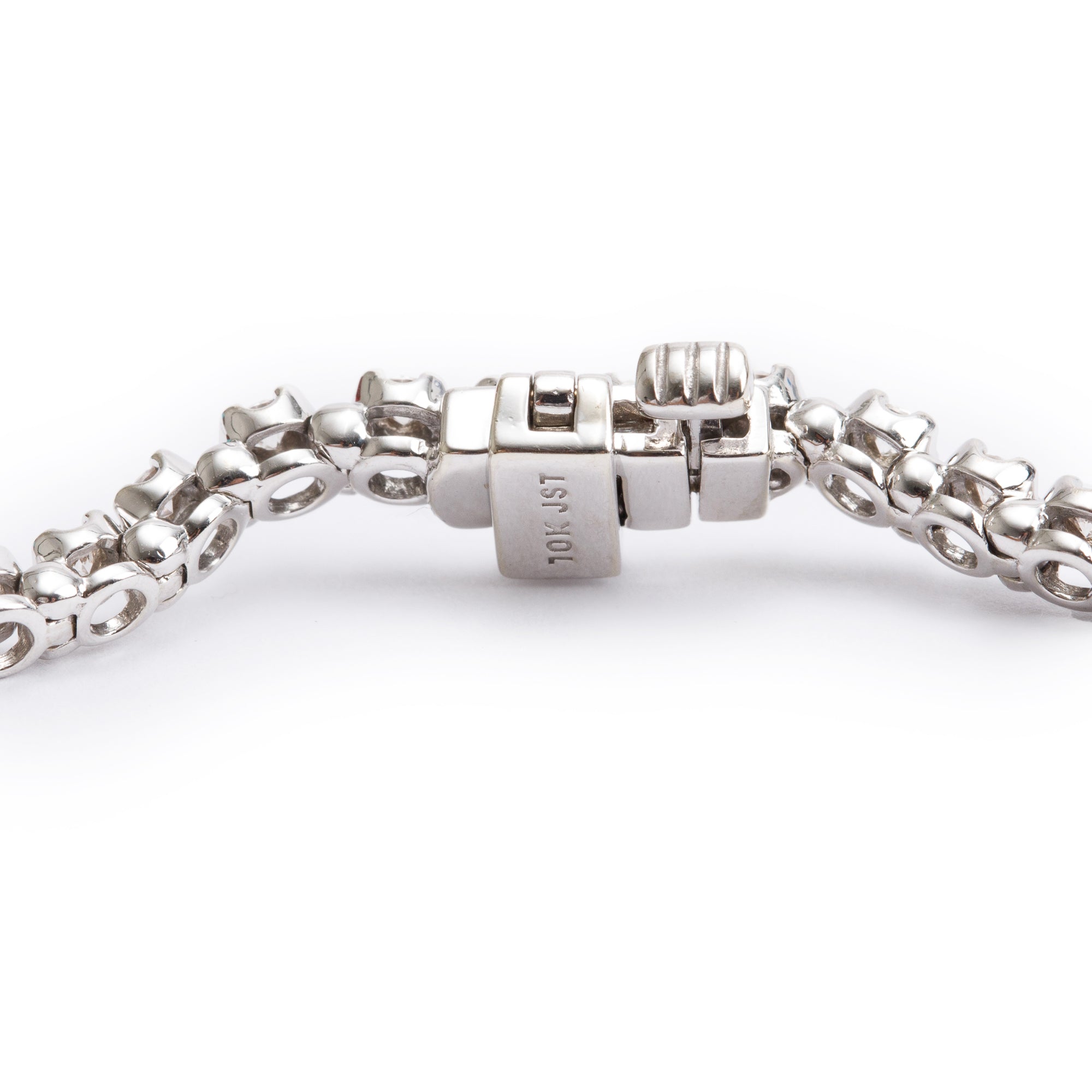 10k White Gold 2.08 tcw. Diamond Tennis Bracelet