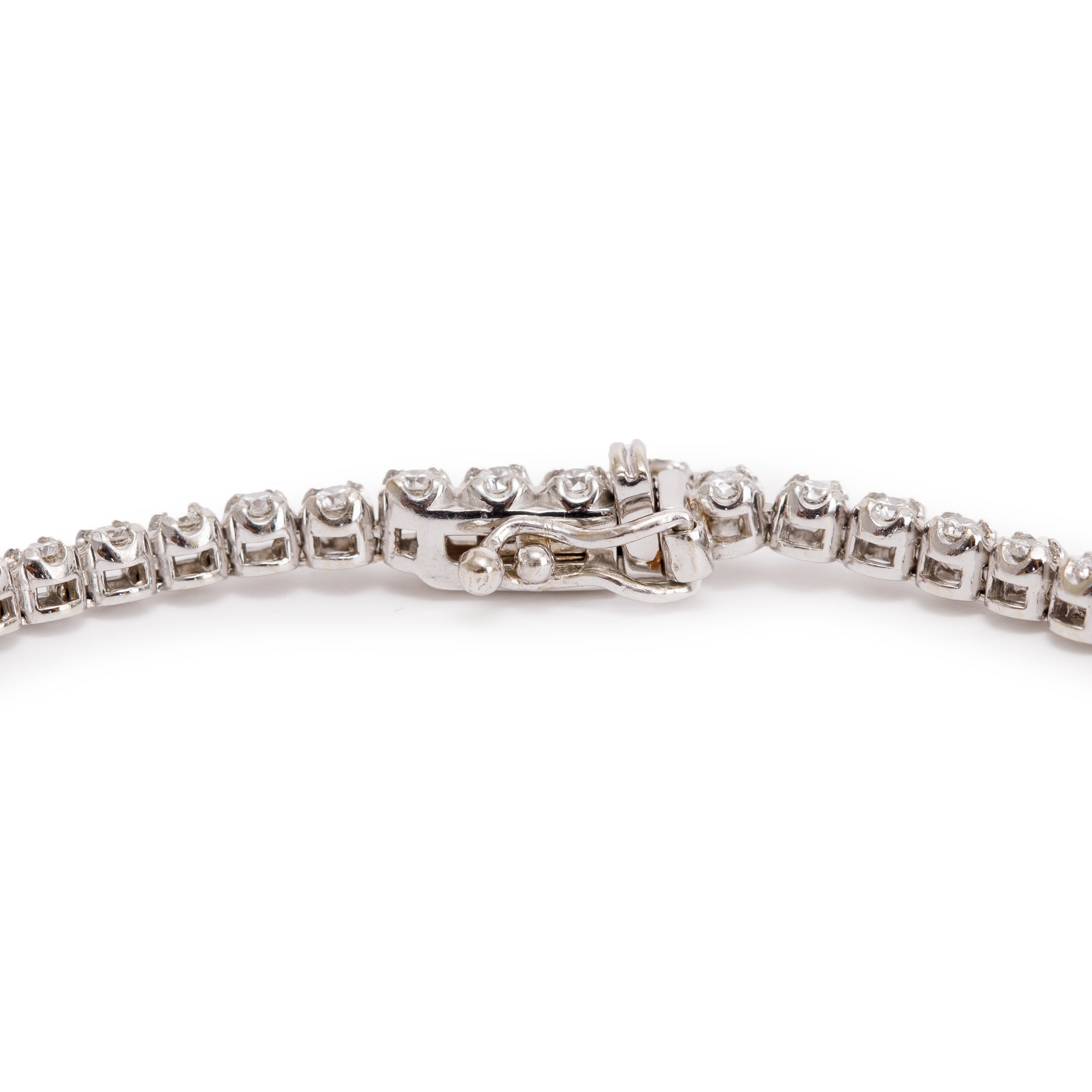 14k White Gold 1.15 tcw. Diamond Tennis Bracelet