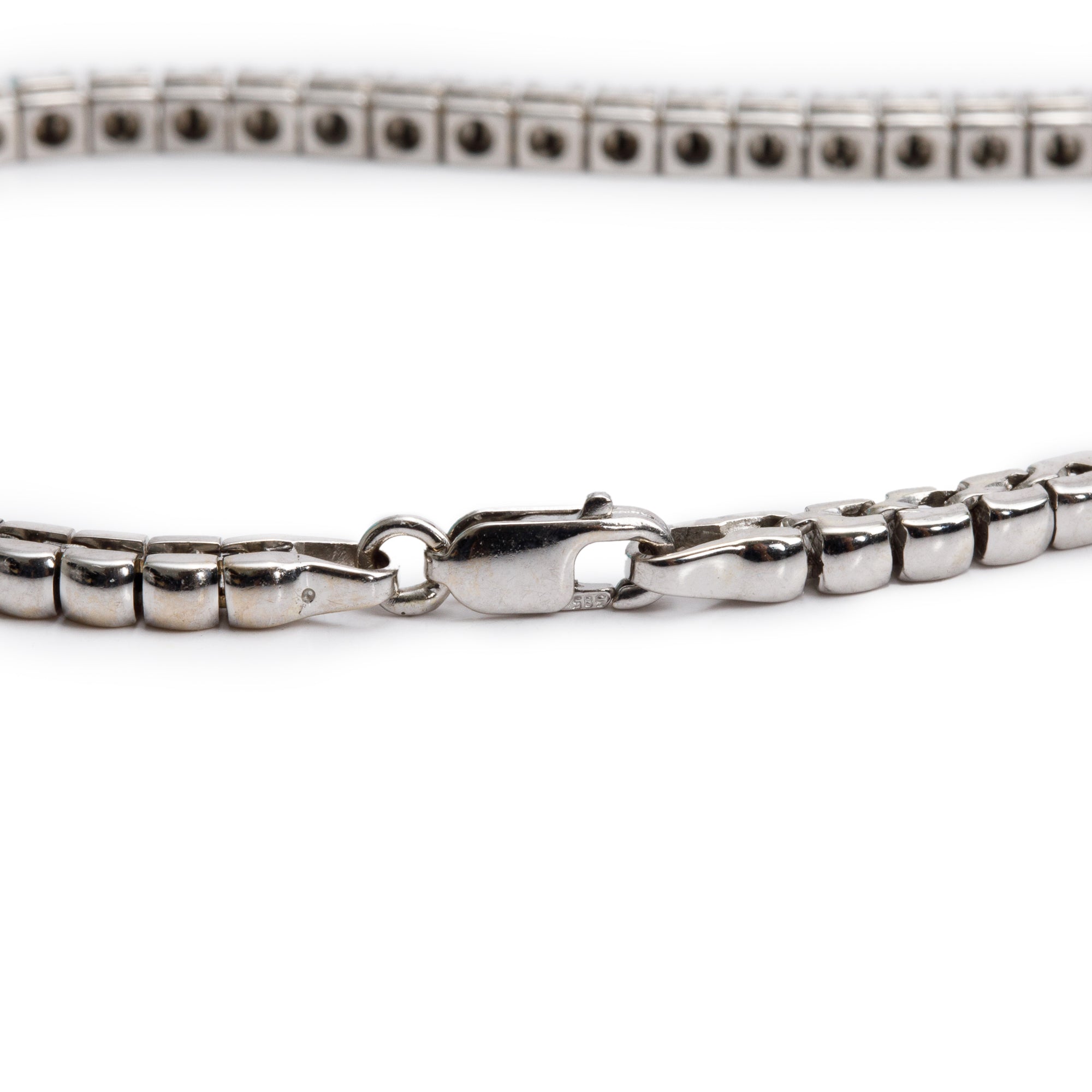 14k White Gold 2.07 tcw. Diamond Tennis Bracelet