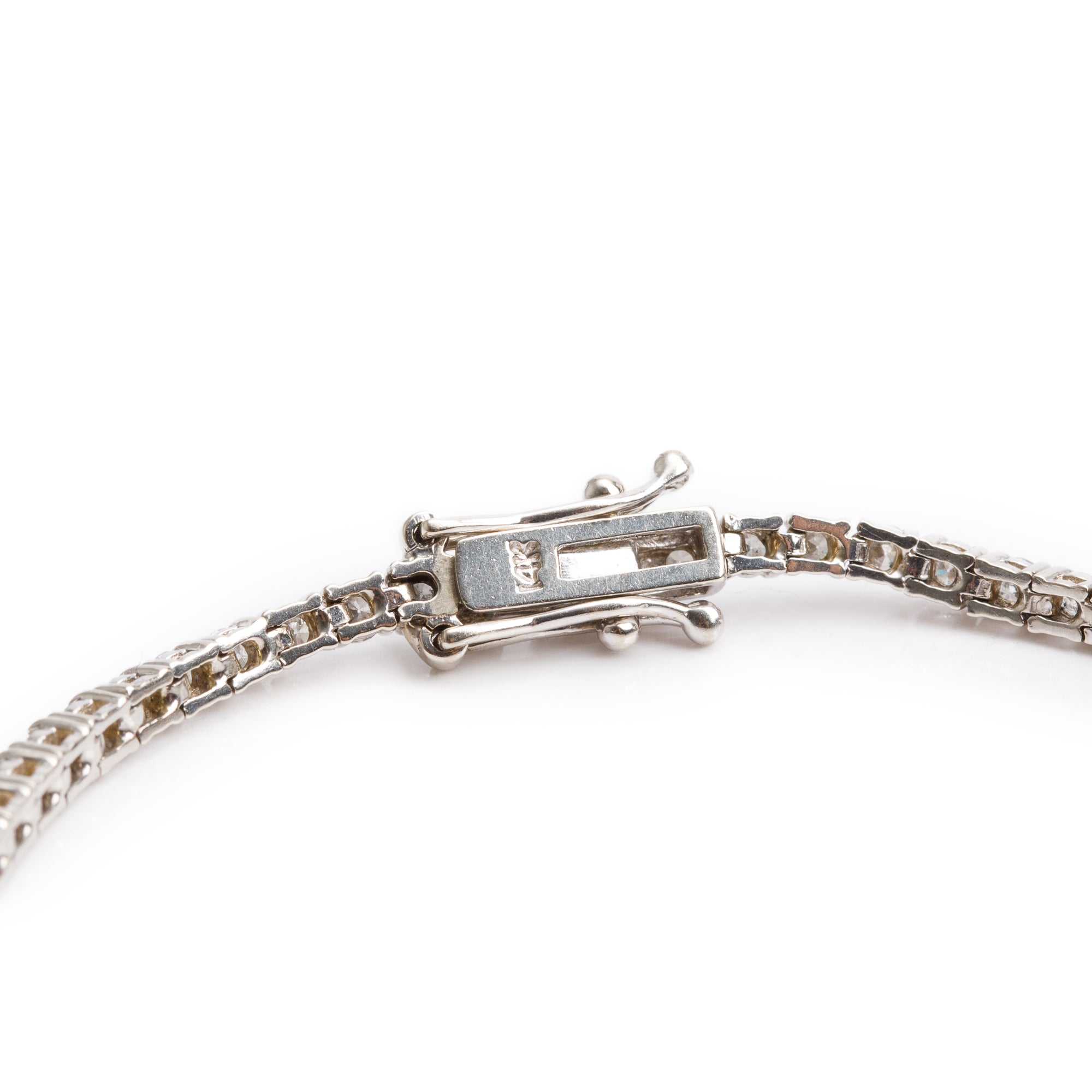 14k White Gold 2.31 tcw. Diamond Tennis Bracelet