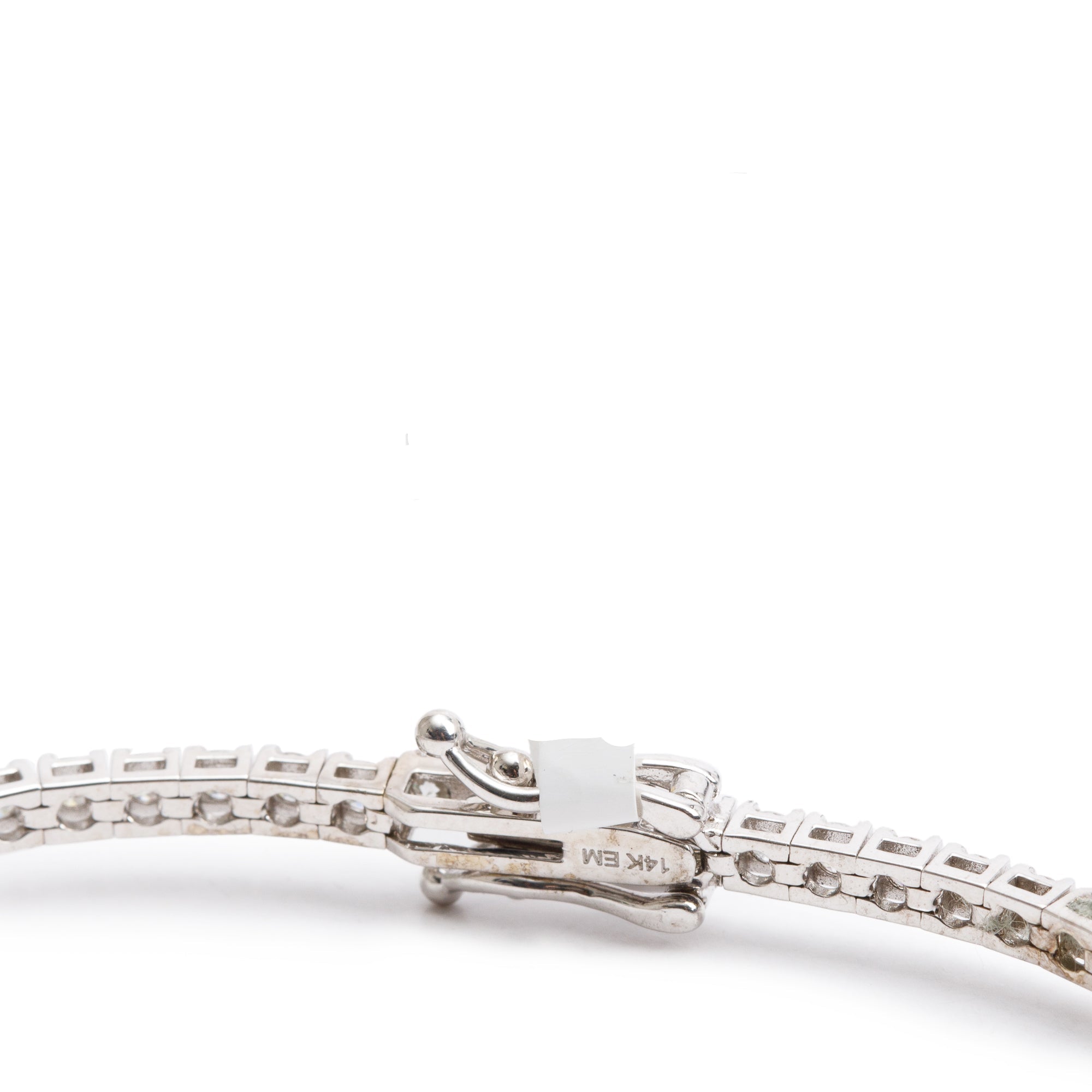 14k White Gold 2.64 tcw. Diamond Tennis Bracelet
