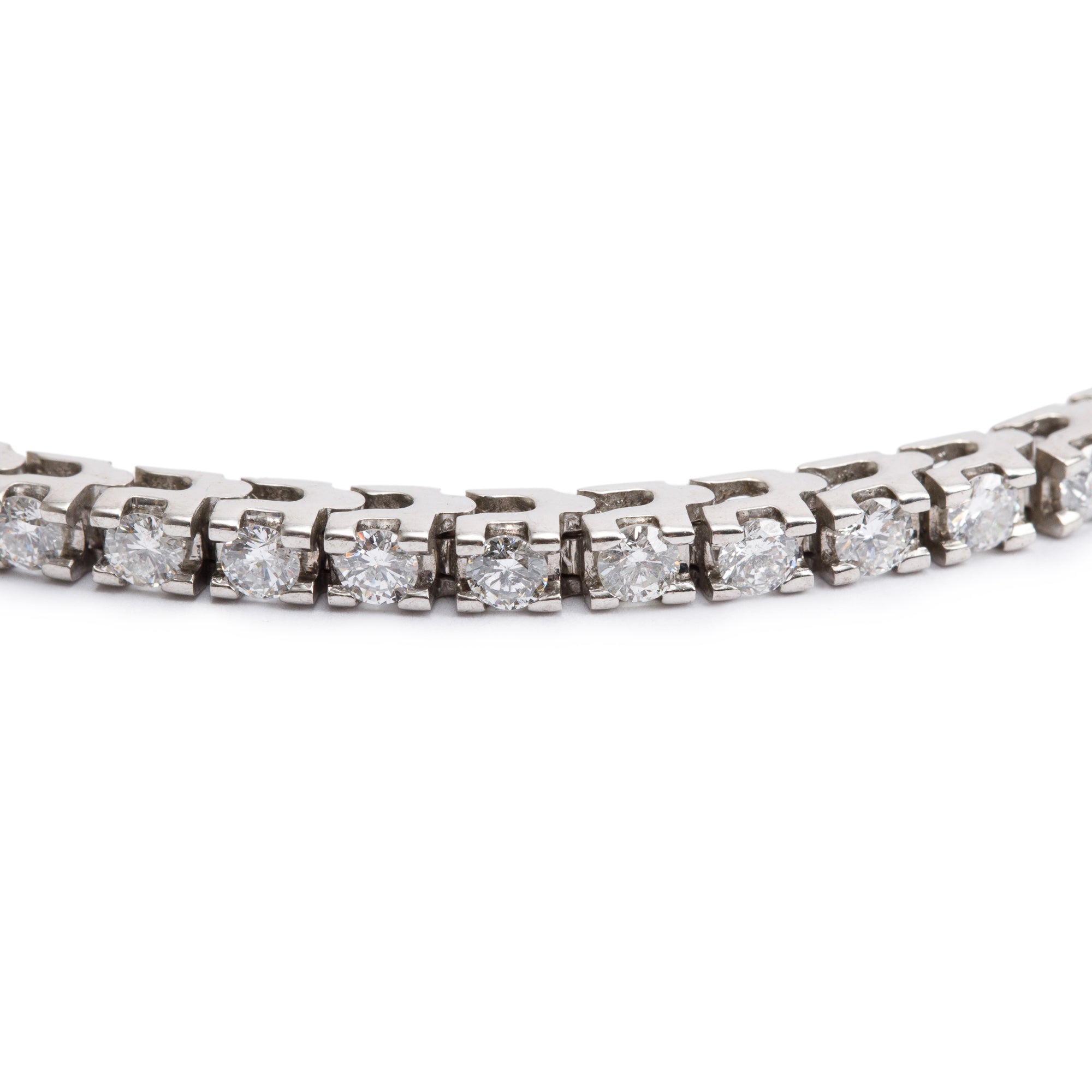 14k White Gold 3.00 tcw. Diamond Tennis Bracelet
