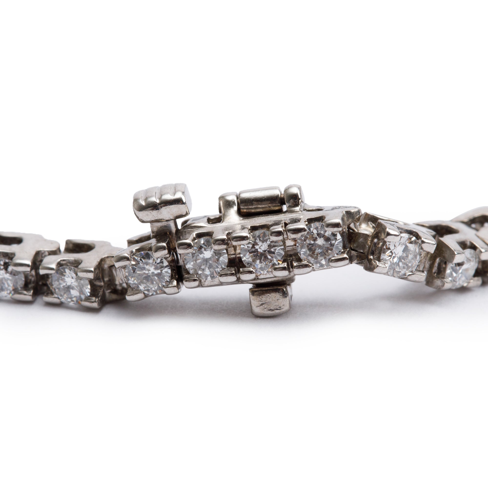 14k White Gold 3.00 tcw. Diamond Tennis Bracelet
