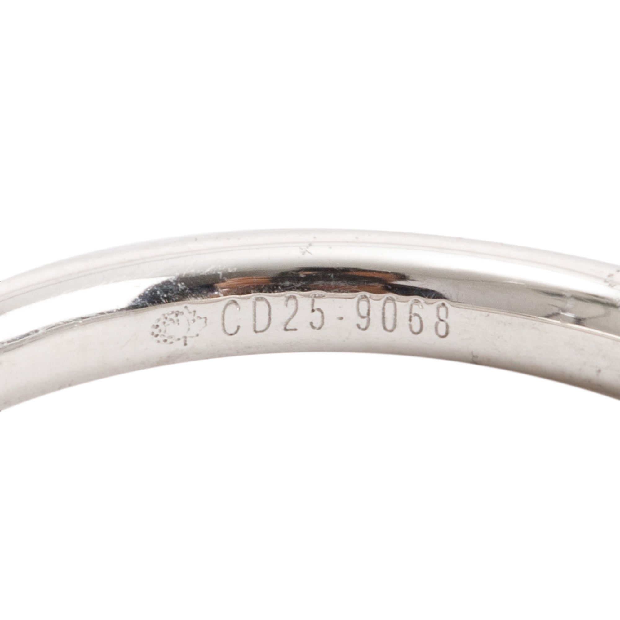 14k White Gold Diamond Band Ring