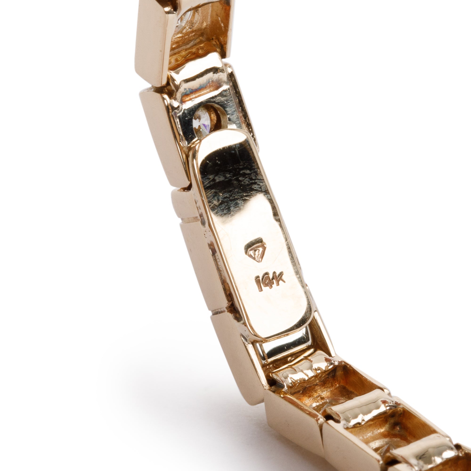 14k Yellow Gold 4.50 tcw Diamond Tennis Bracelet