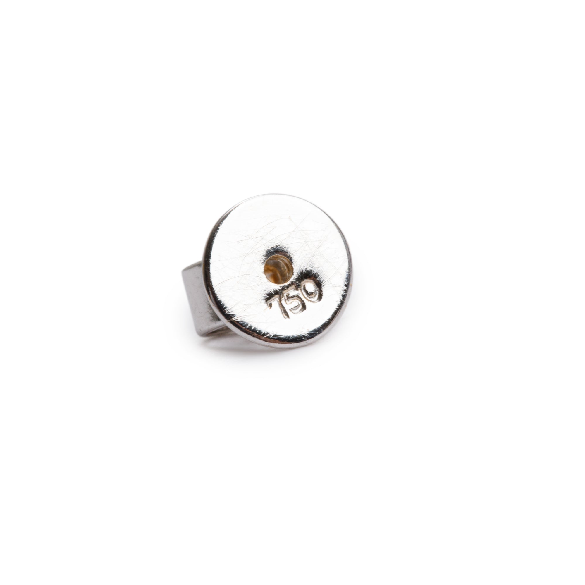 18k White Gold 1.71 tcw. Diamond Halo Stud Earrings