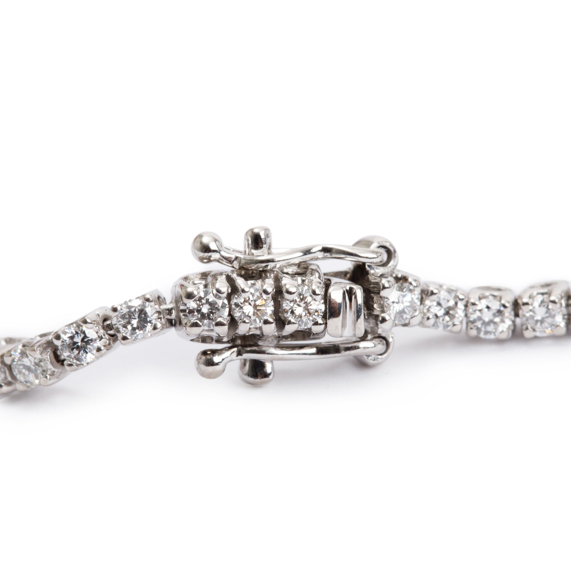 18k White Gold 2.0 tcw Diamond Tennis Bracelet