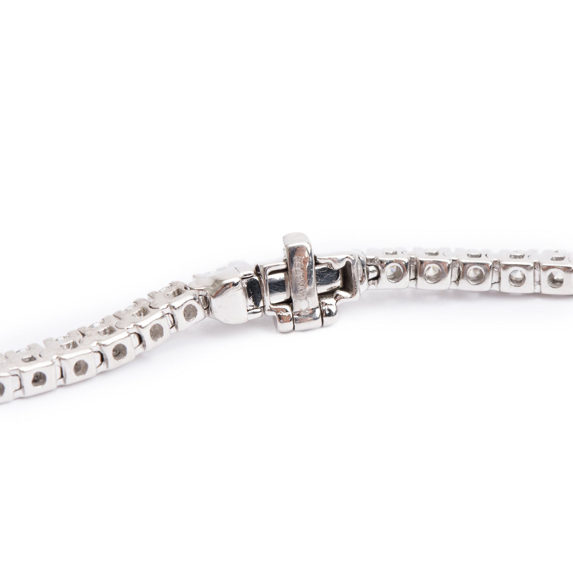 18k White Gold 2.04 tcw. Diamond Tennis Bracelet