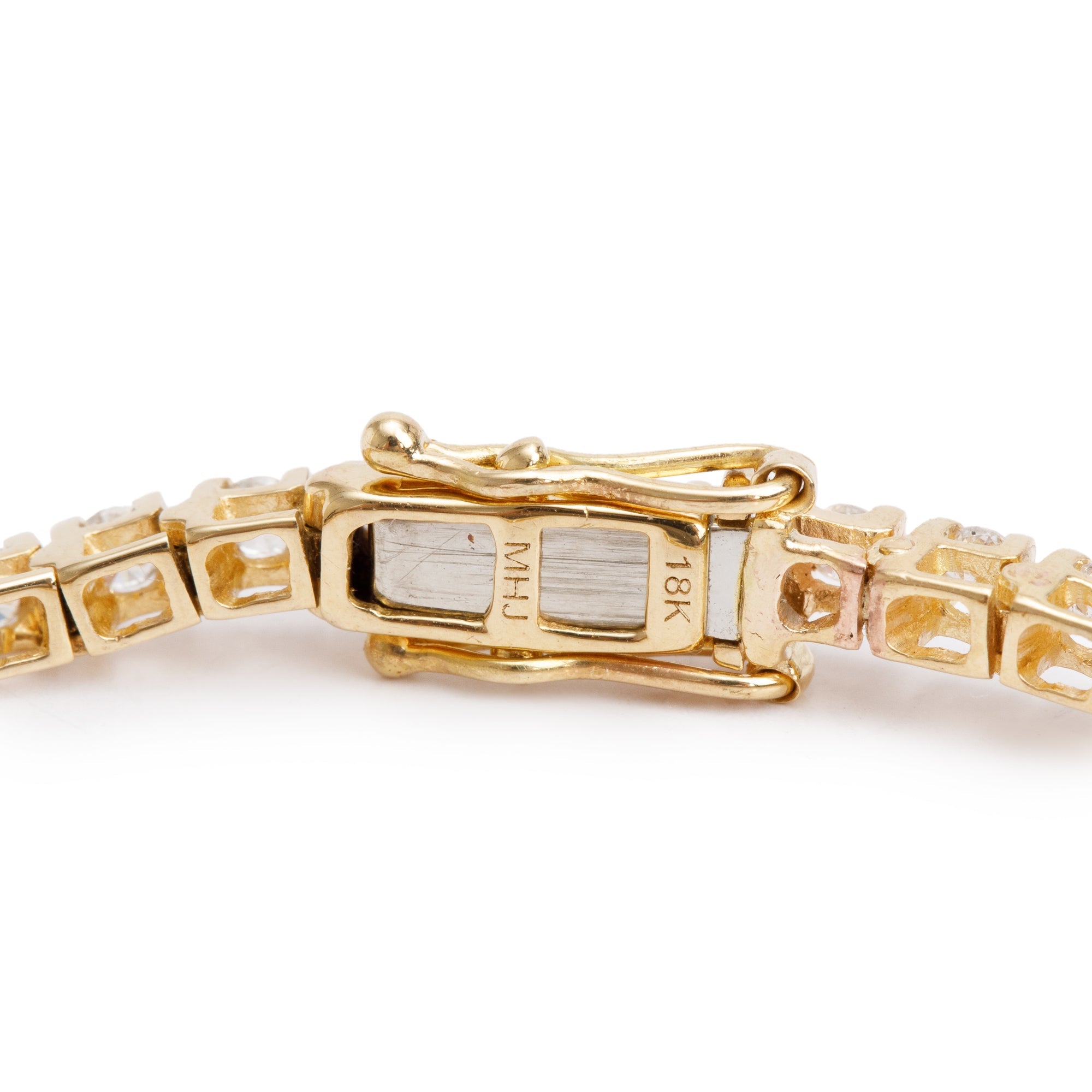 18k Yellow Gold 2.00 tcw. Diamond Tennis Bracelet