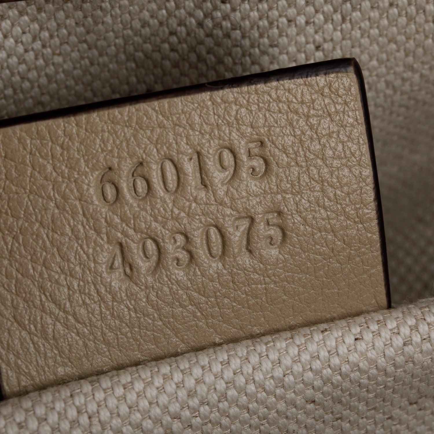 Gucci Beige Calfskin Leather Diana Small Tote Bag w/ Strap