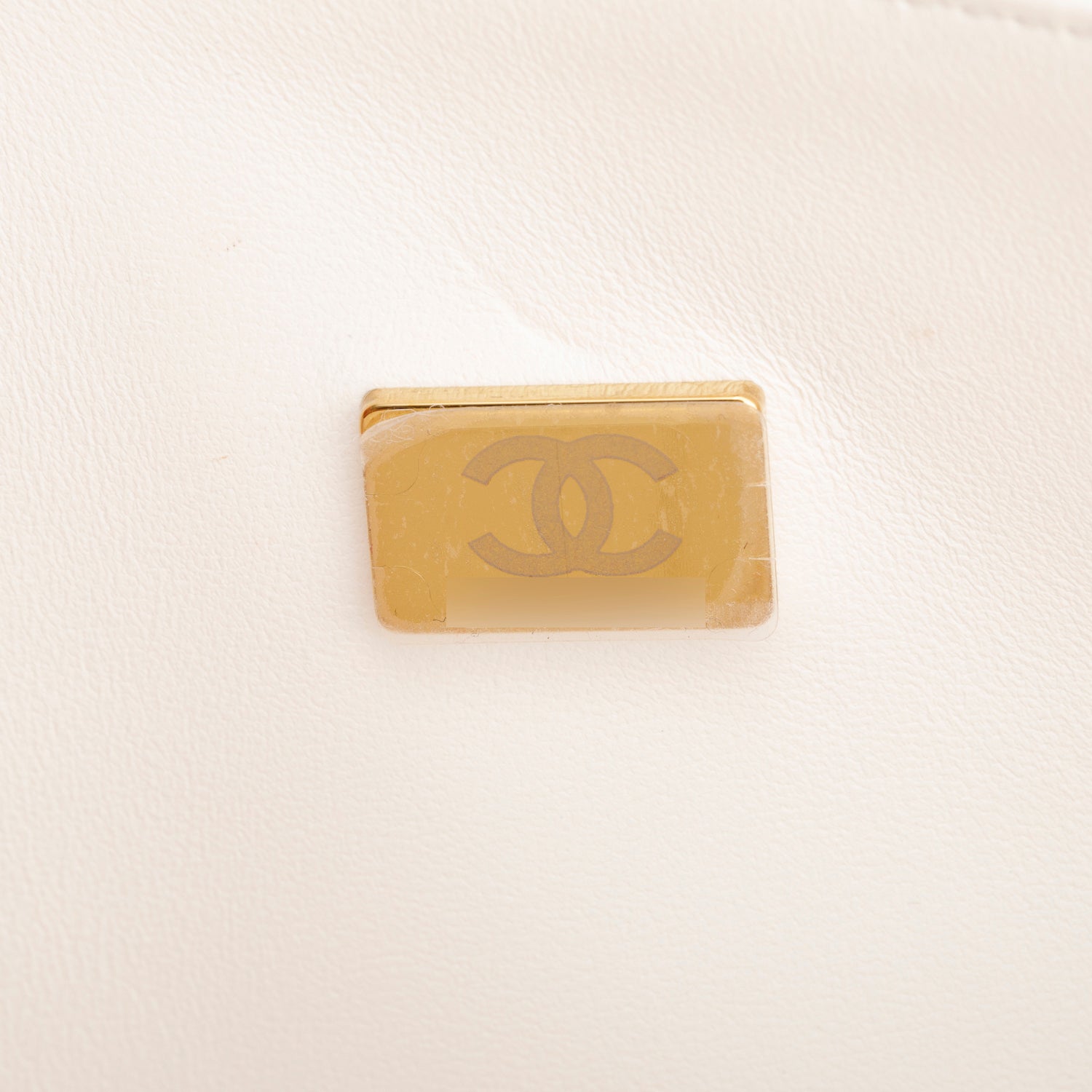 Chanel White Quilted Caviar Leather Classic Medium Double Flap Bag w/ Box