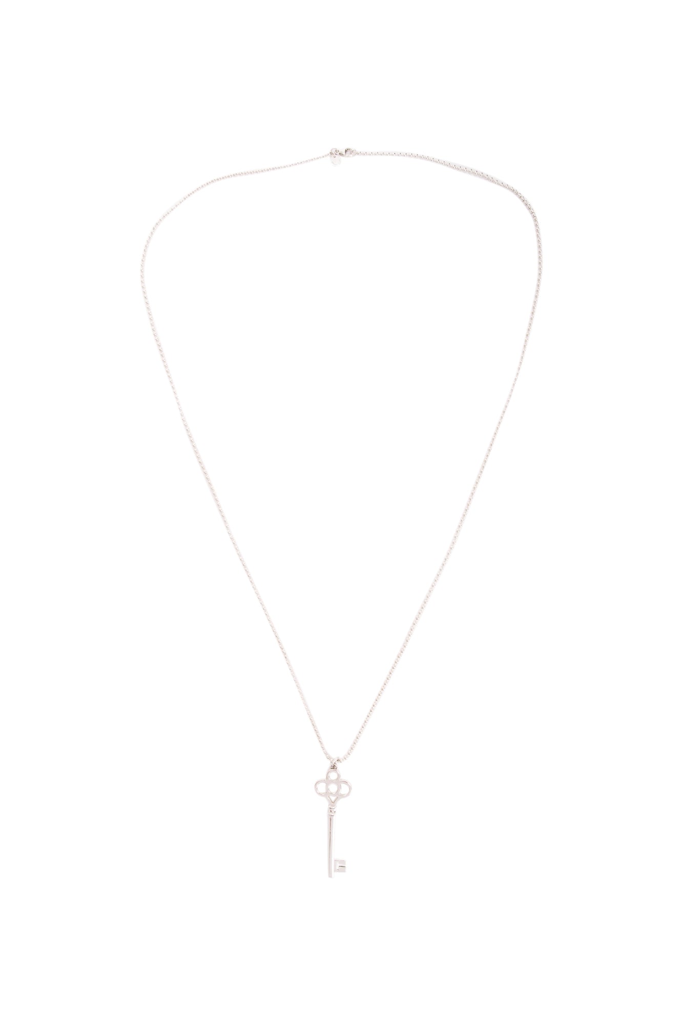 Tiffany & Co. Large Crown Key Pendant Necklace