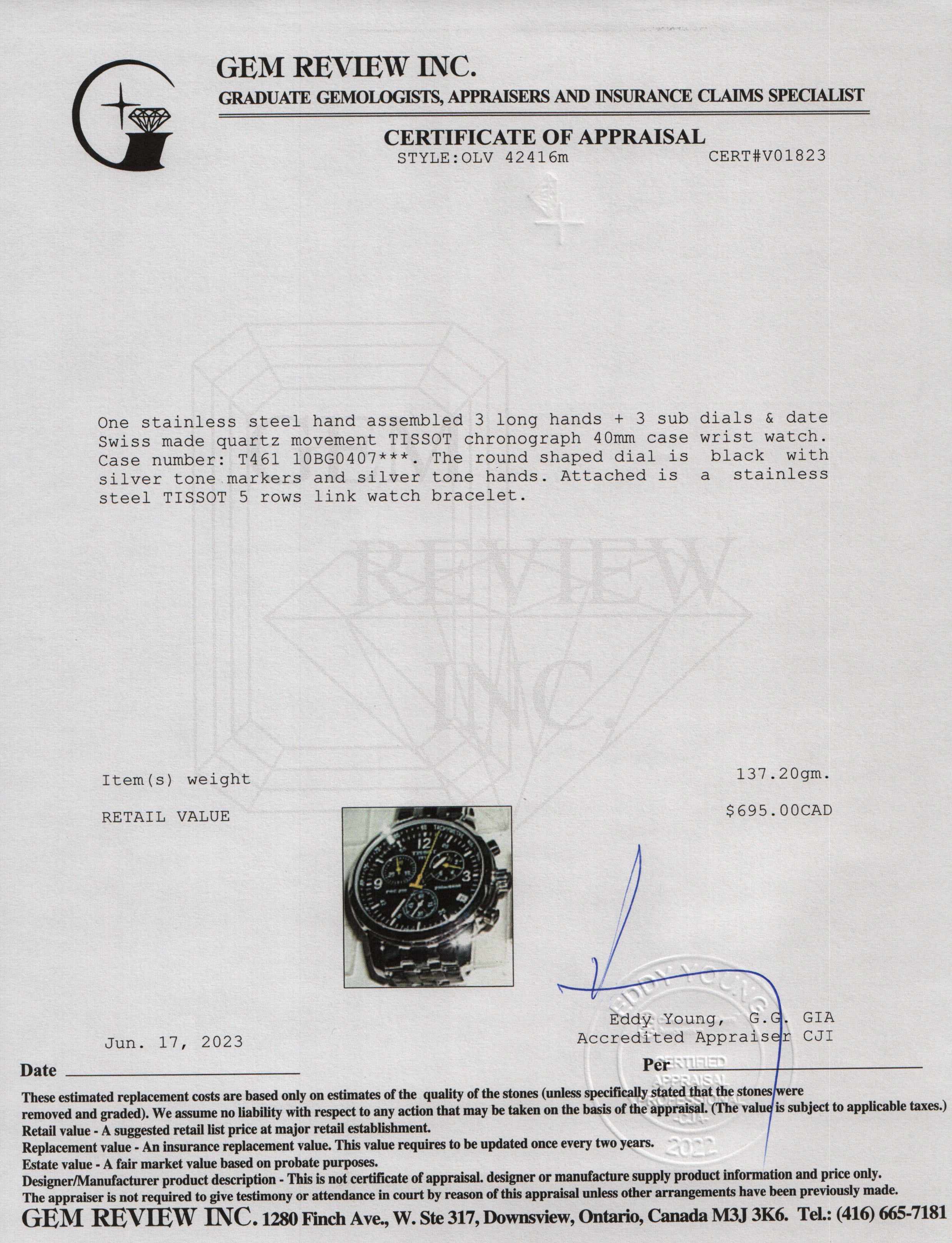 Tissot PR 200 Chronograph 40MM Watch