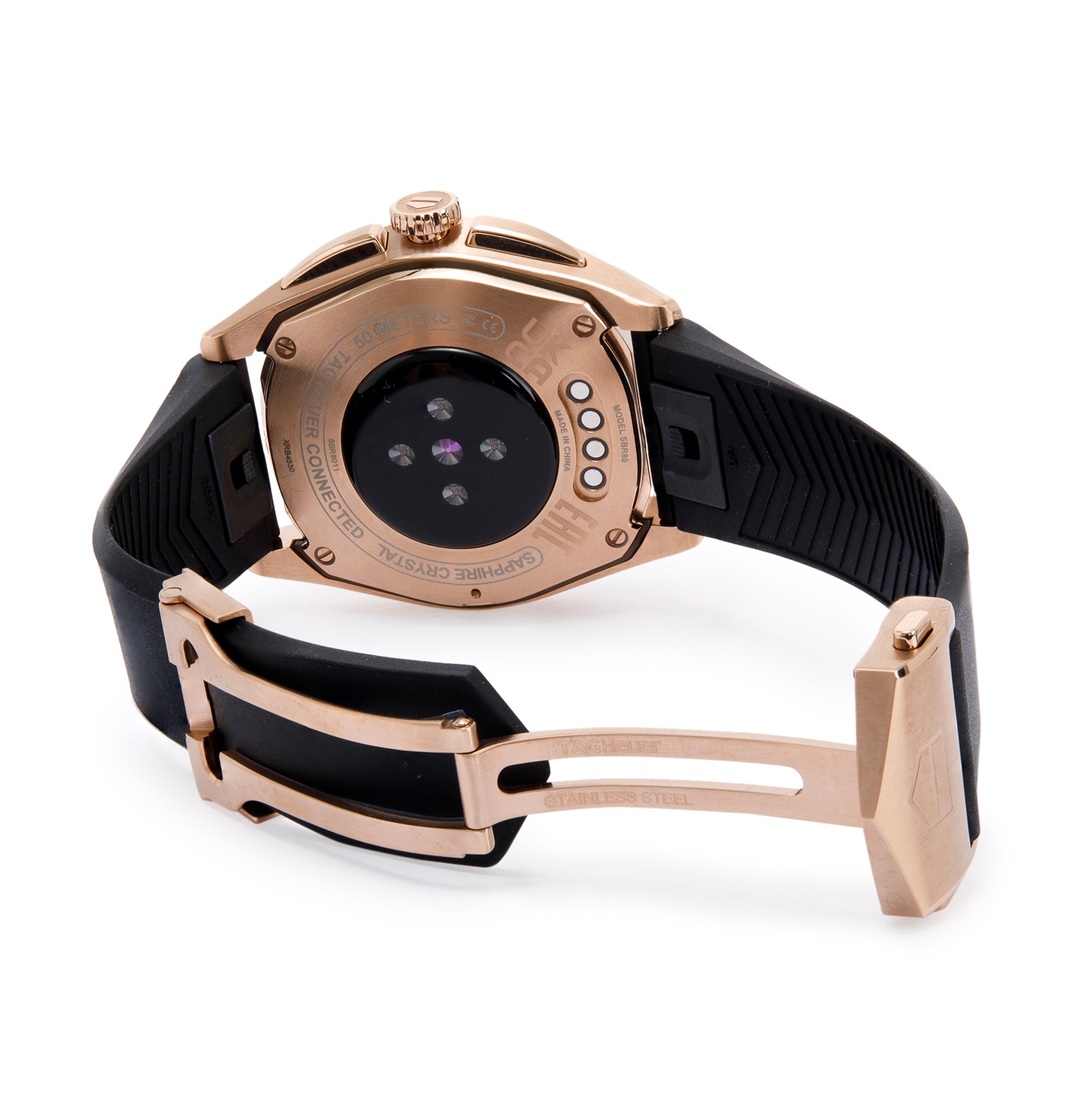 Tag Heuer Connected Calibre E4 Golden Bright Edition Smart Watch w/ Box, Papers & Charger