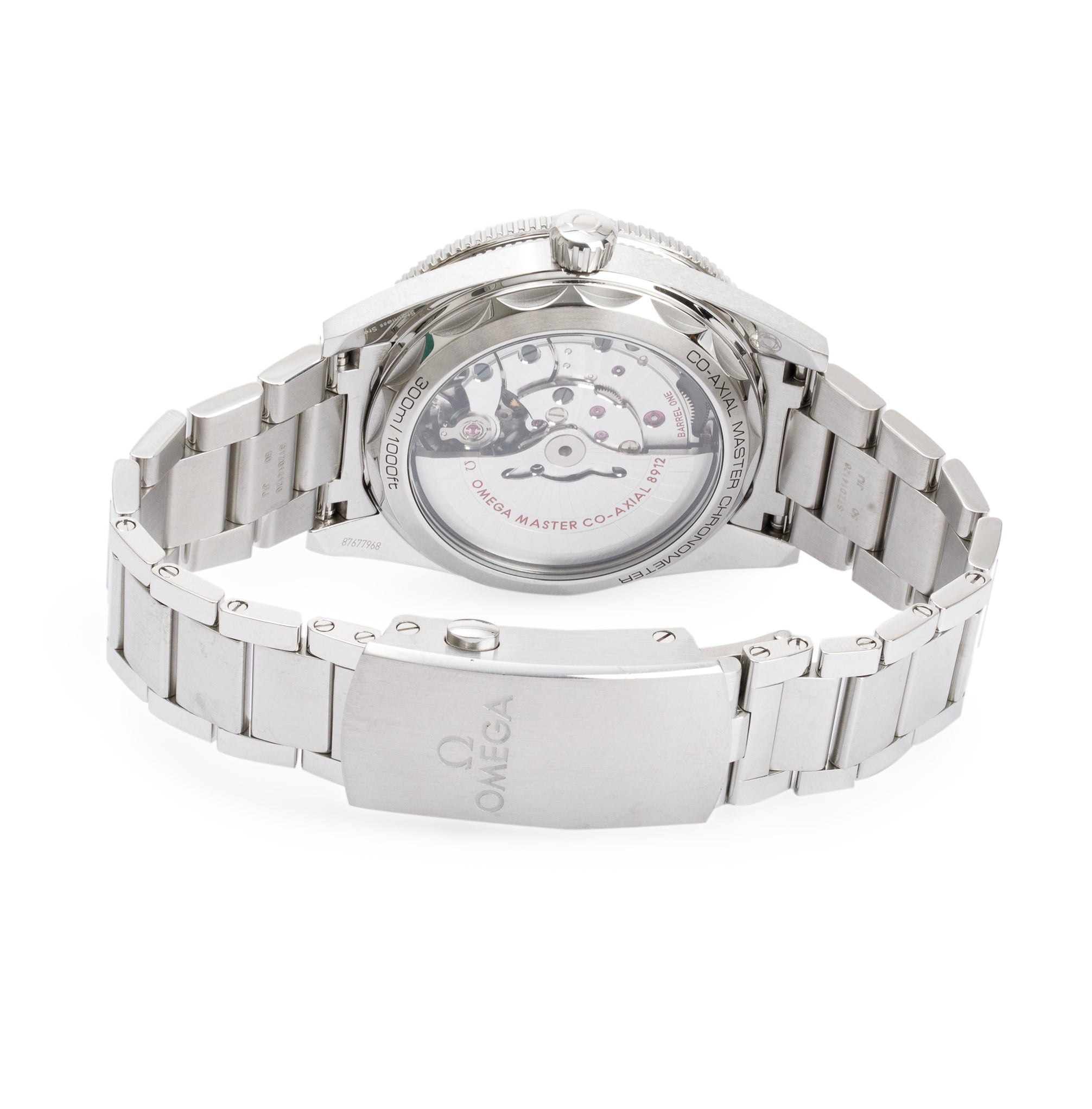 Omega Stainless Steel Seamaster 300 Co-Axial Master Chronometer 41MM Automatic Watch w/ Box & Papers