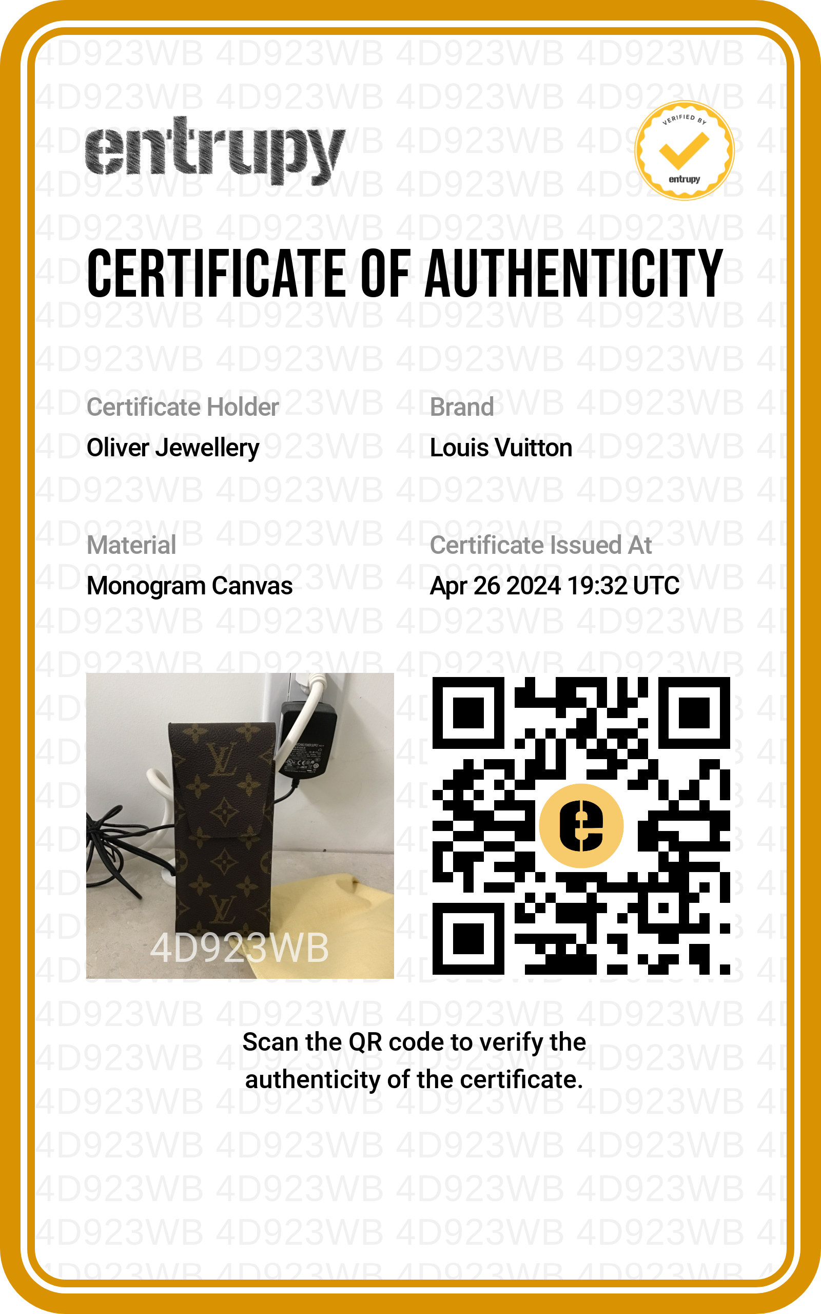 Louis Vuitton Monogram Etui Phone Case