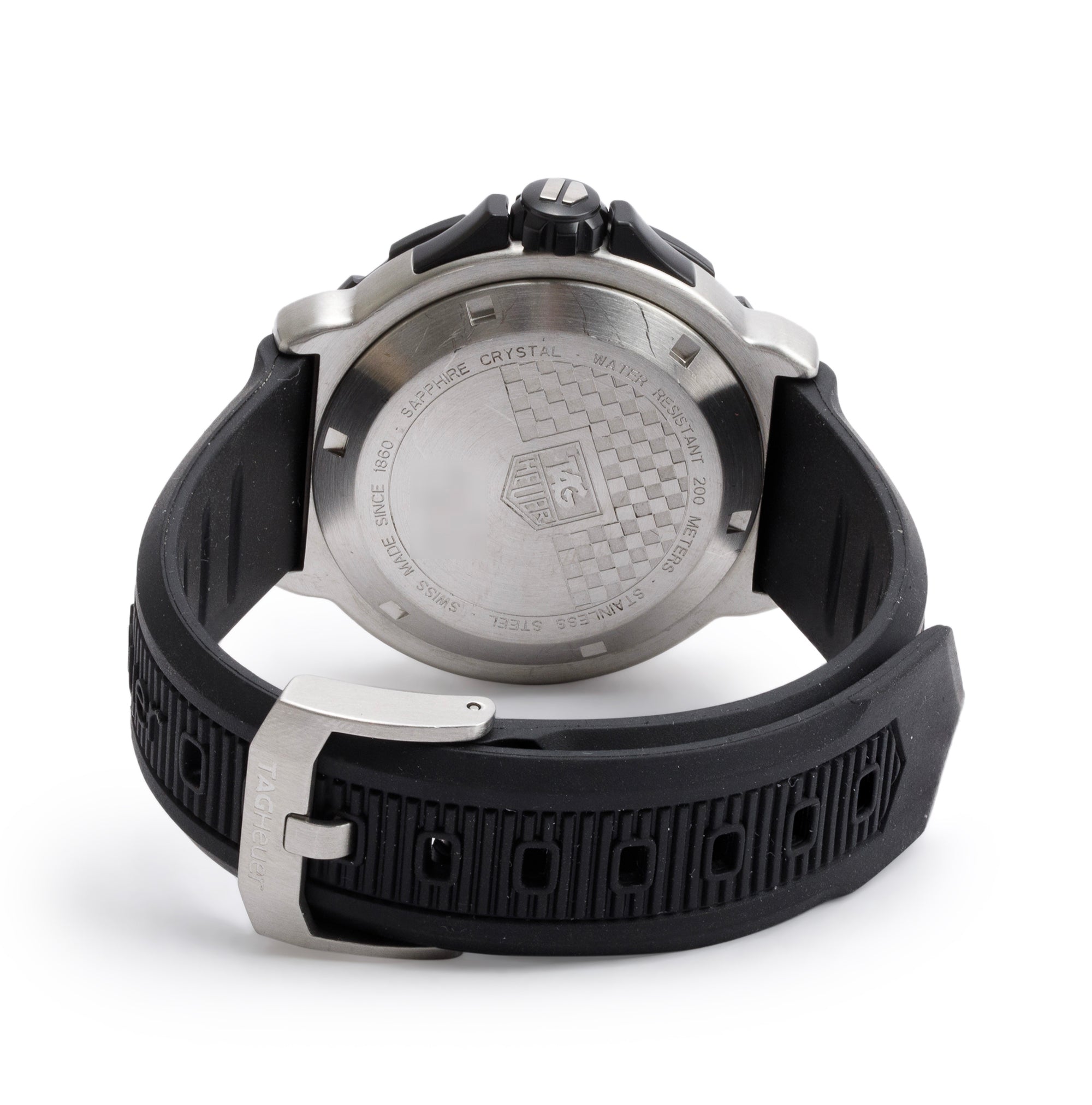 Tag Heuer Stainless Steel Formula 1 41 MM Quartz Watch WAH1110 w/ Case & Card