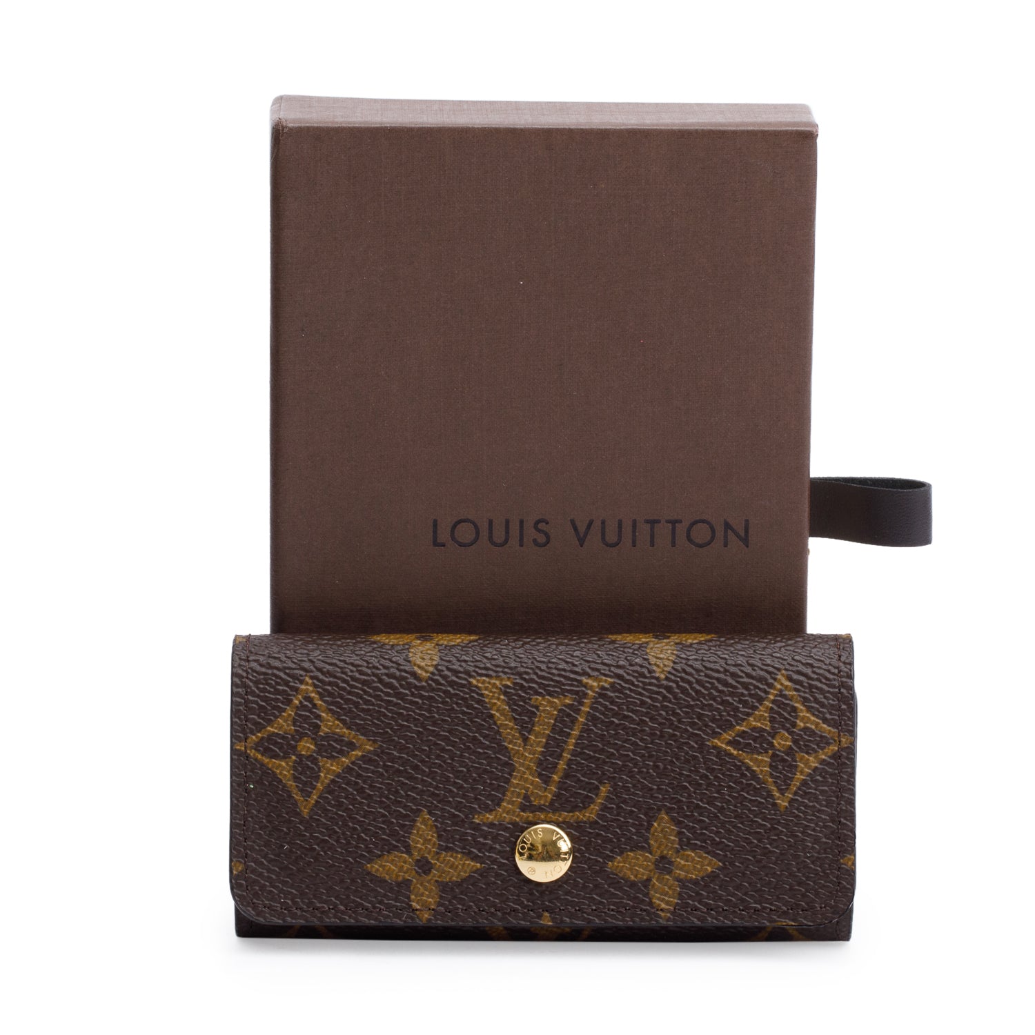 Louis Vuitton Monogram 4 Key Holder w/ Box