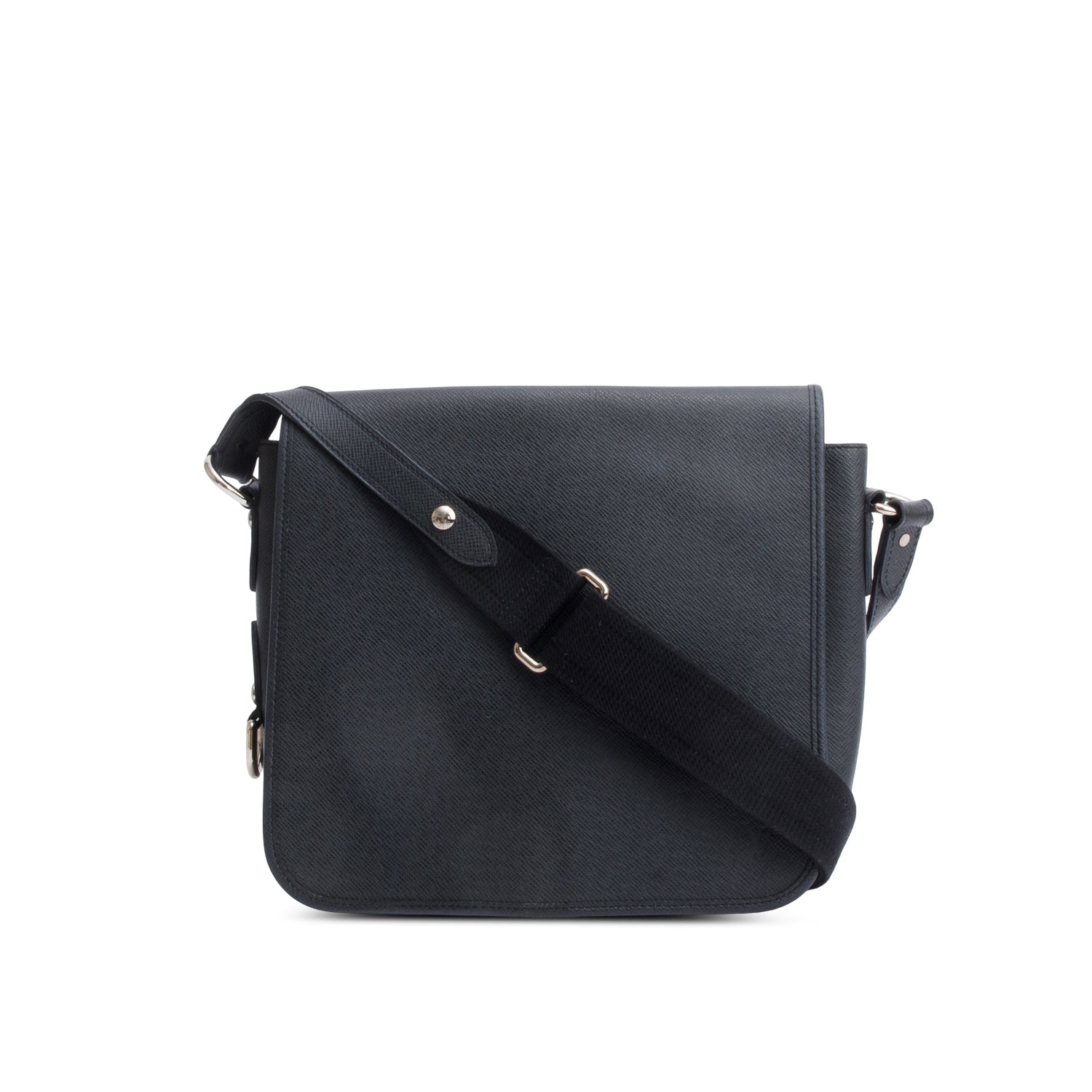 Louis Vuitton Black Taiga Leather Andrei Messenger Bag