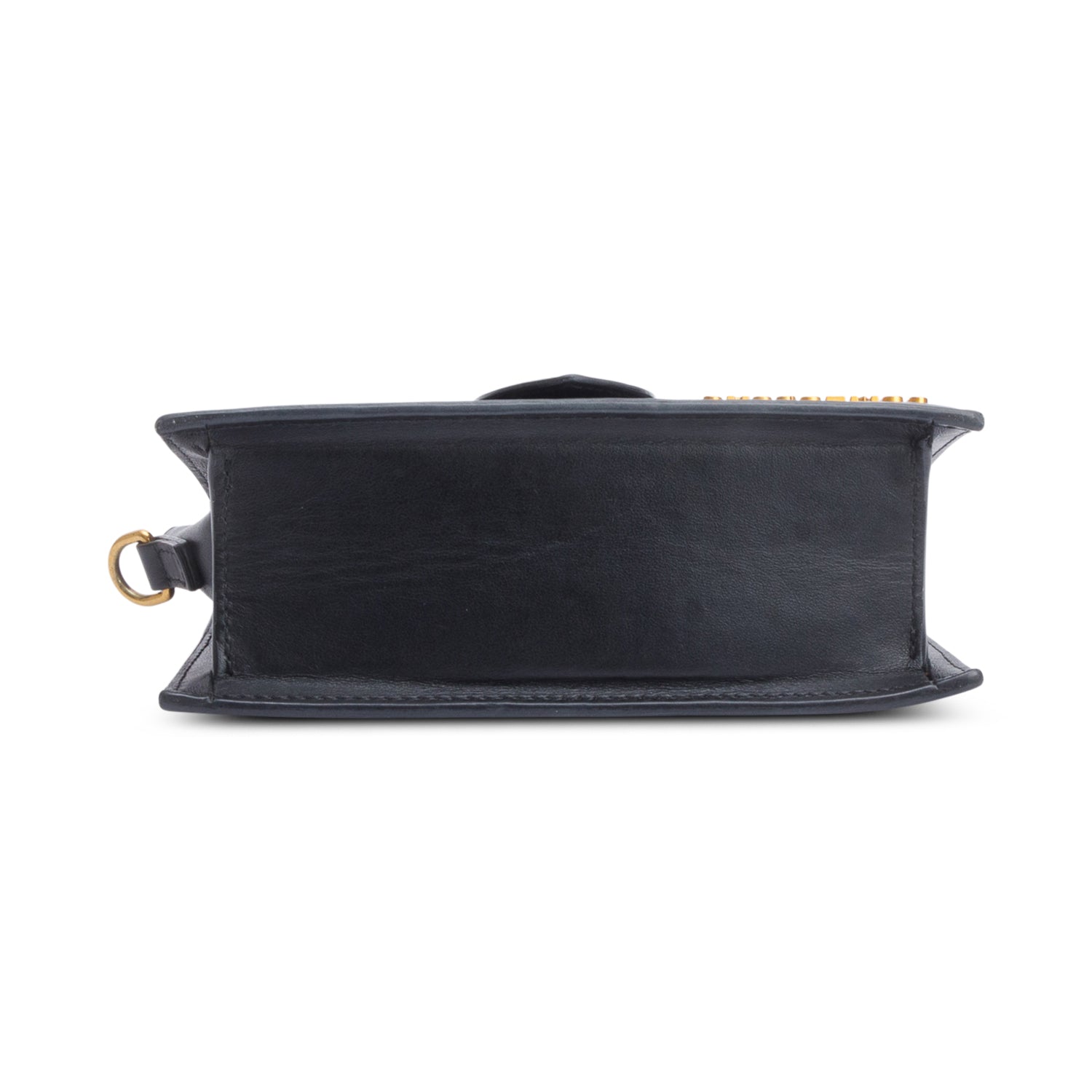 Jacquemus Black Leather Le Bambino Bag w/ Strap