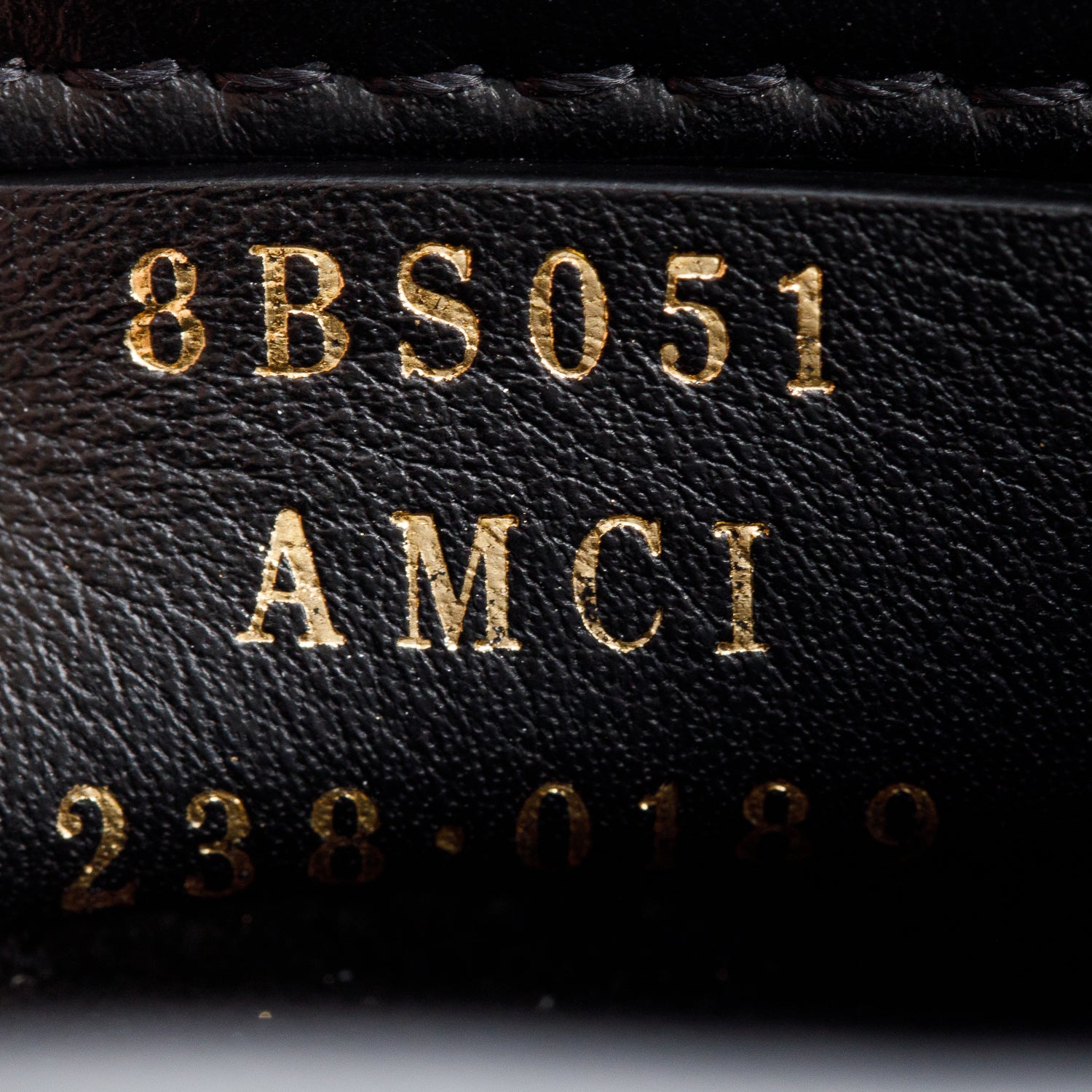 Fendi Black FF Embossed Leather Mini Sunshine Shopper Tote