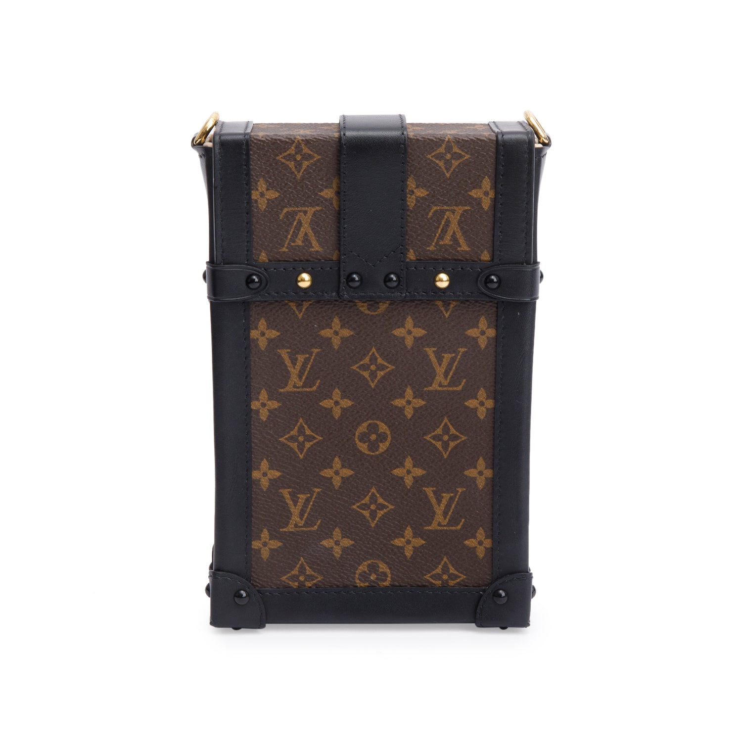 Louis Vuitton Monogram Pochette Trunk Verticale w/ Strap