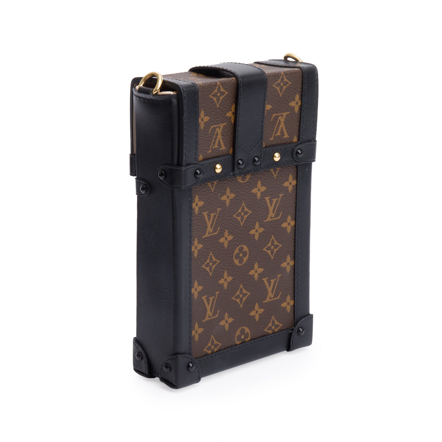 Louis Vuitton Monogram Pochette Trunk Verticale w/ Strap