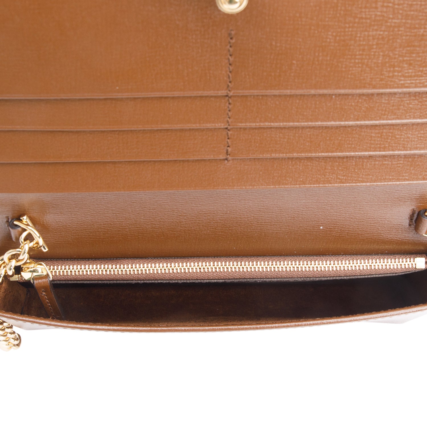 Gucci GG Supreme Horsebit 1955 Wallet on Chain w/ Box