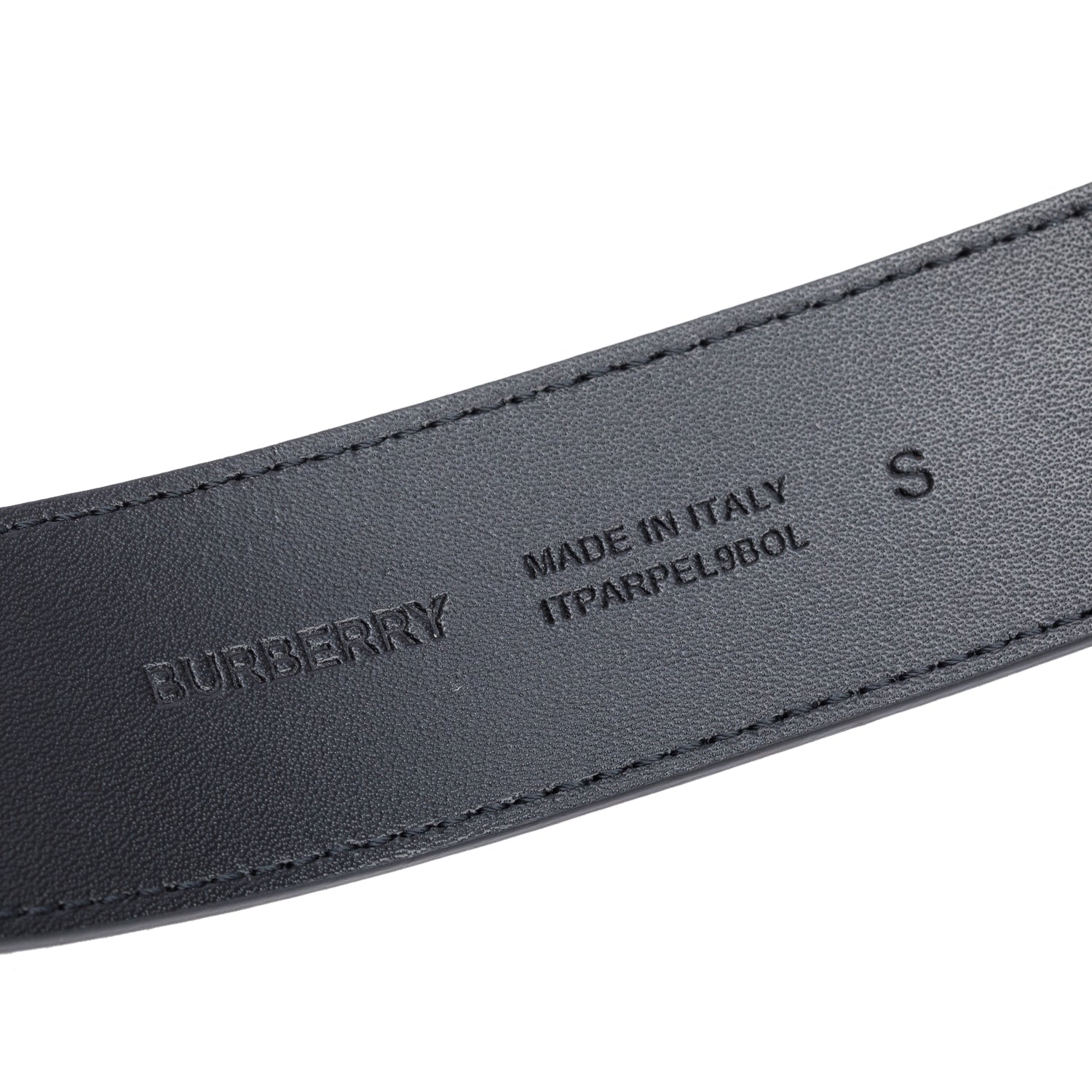 Burberry Brown TB Monogram Canvas TB Buckle Belt