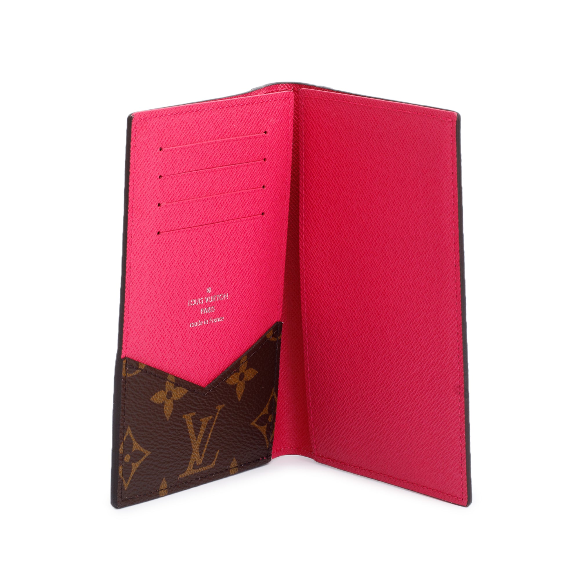 Louis Vuitton Monogram Macassar Passport Cover