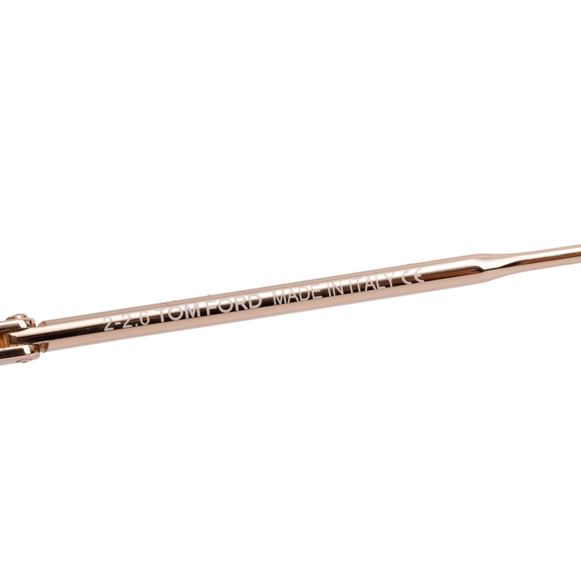 Tom Ford TF536 Rose Gold Plated Havana Acetate Sean Aviator Sunglasses