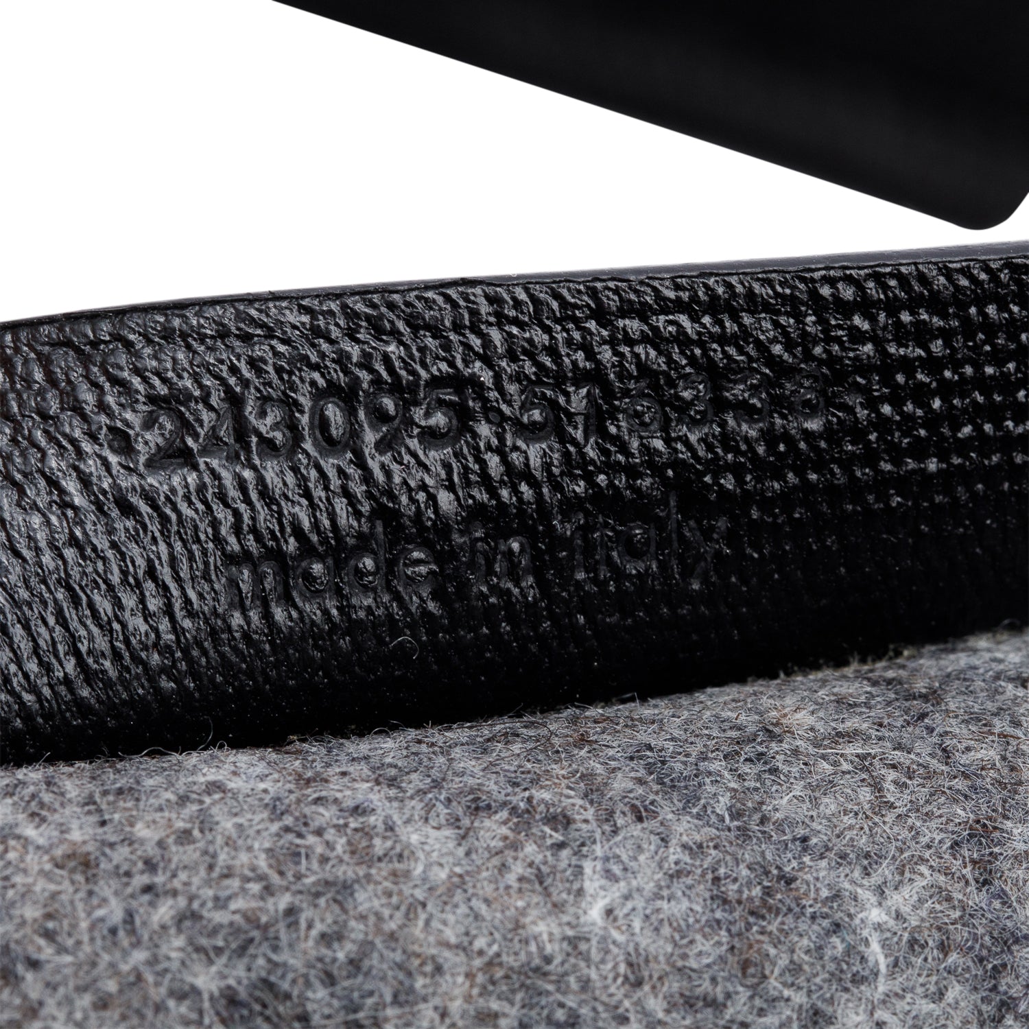Saint Laurent Grey Wool Tote