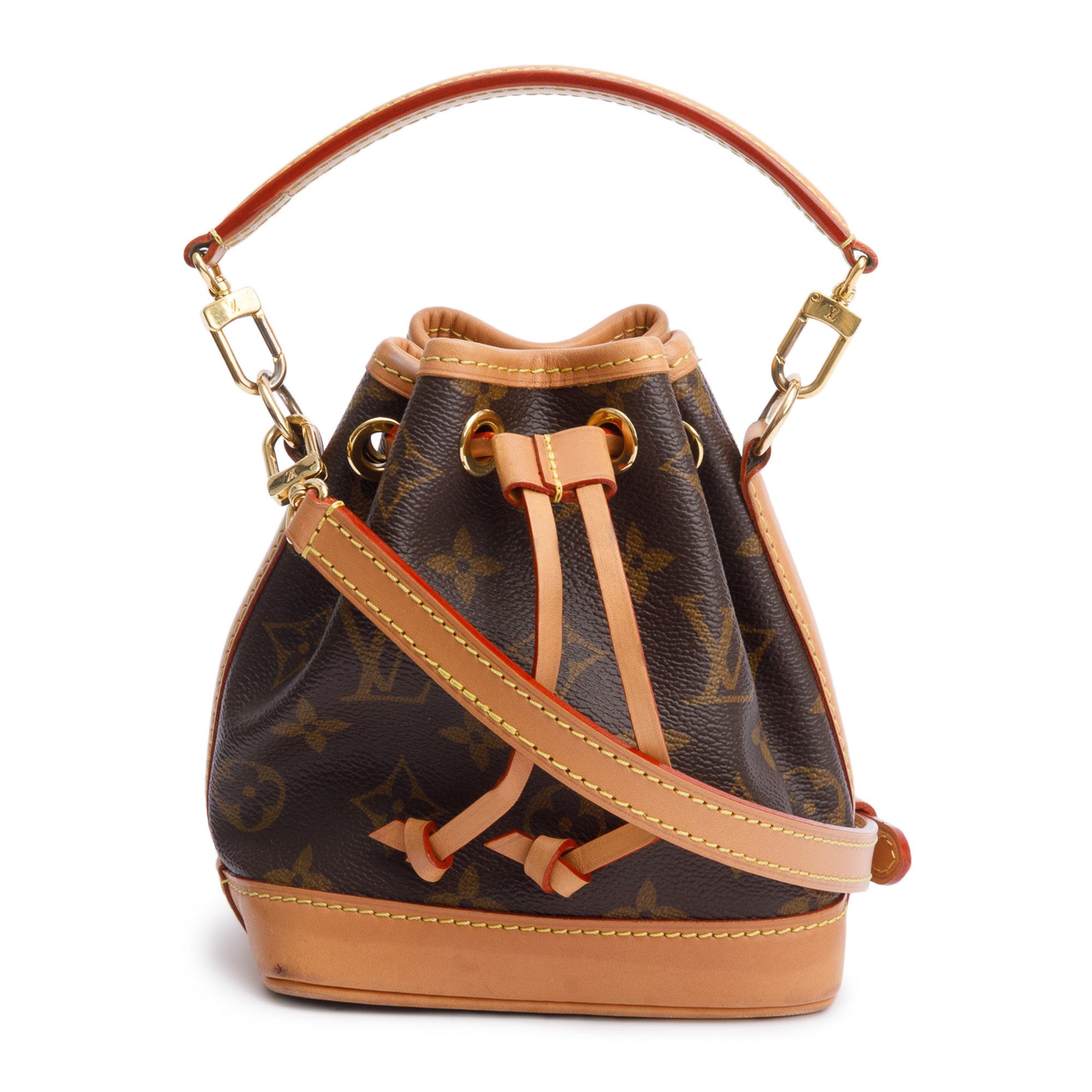 Louis Vuitton Monogram Nano Noe w/ Straps