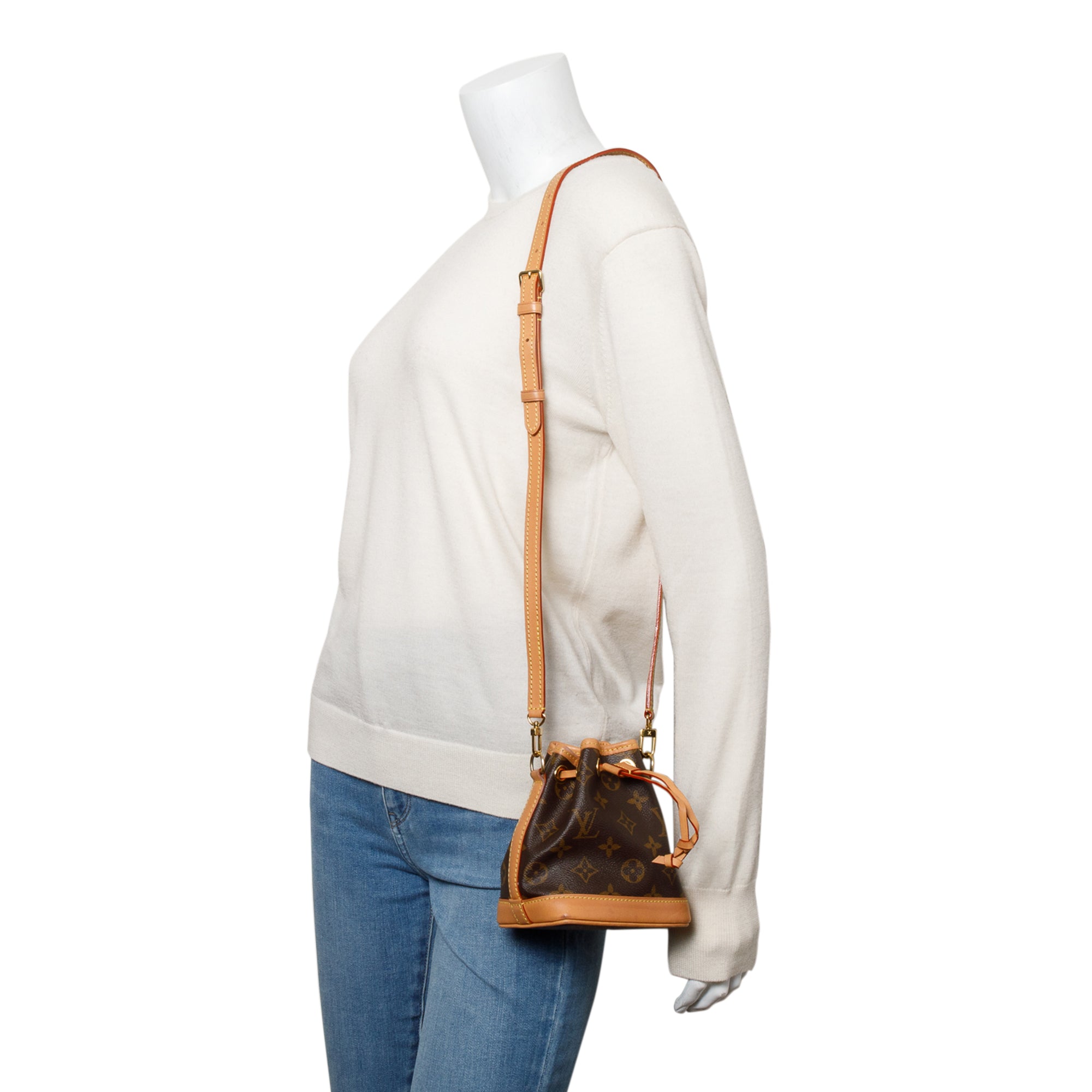 Louis Vuitton Monogram Nano Noe w/ Straps