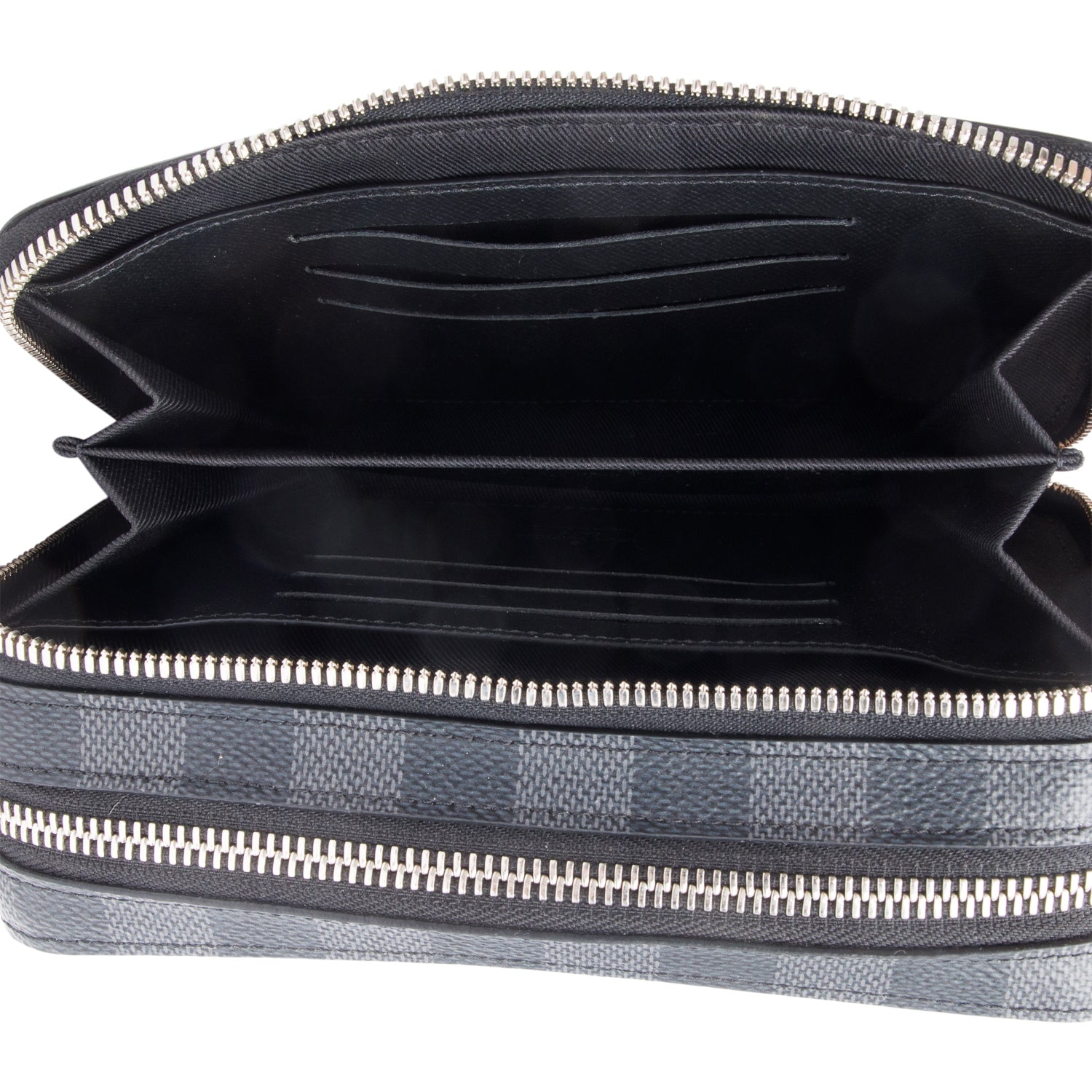 Louis Vuitton Damier Graphite Alpha Wearable Wallet Crossbody