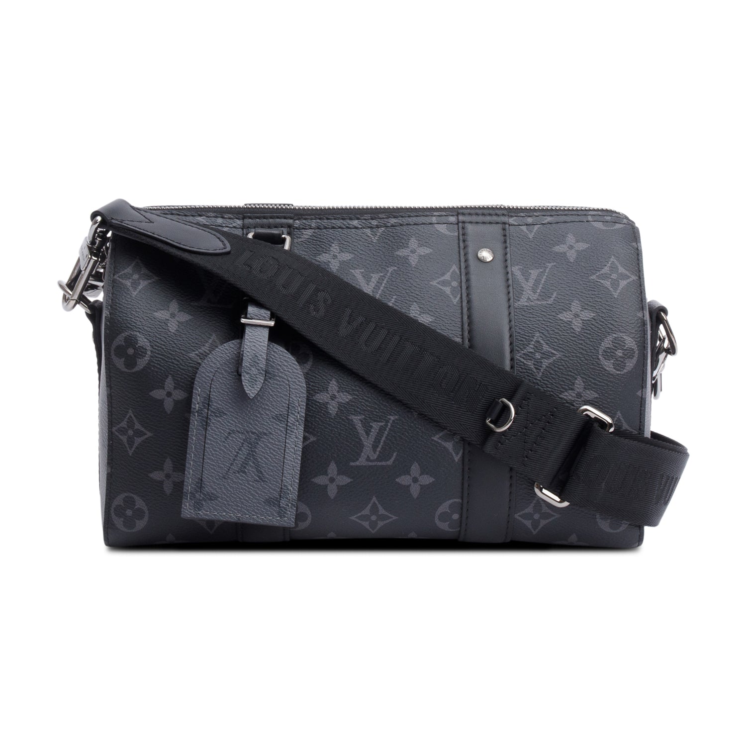 Louis Vuitton Monogram Eclipse City Keepall w/ Strap