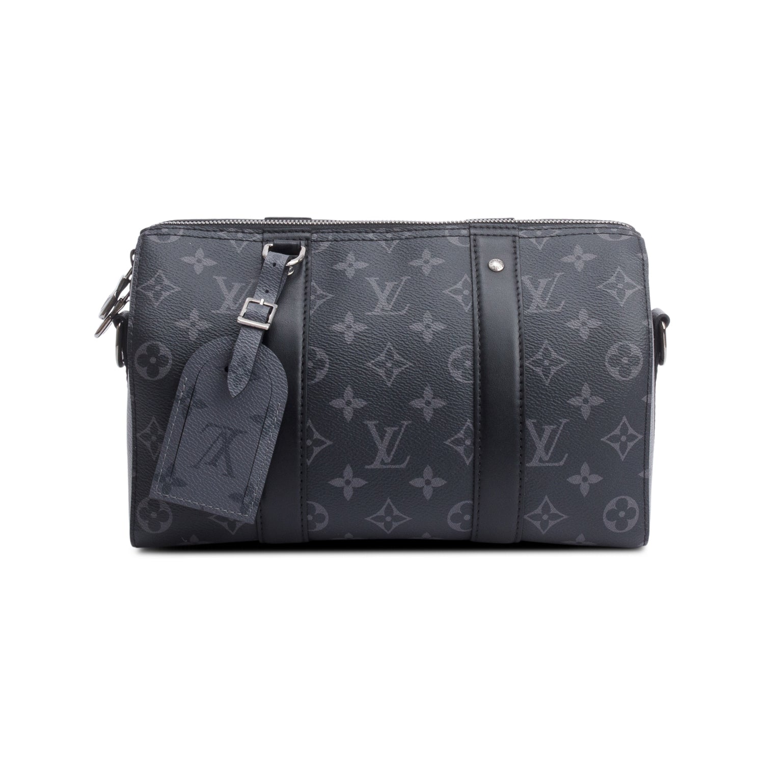 Louis Vuitton Monogram Eclipse City Keepall w/ Strap