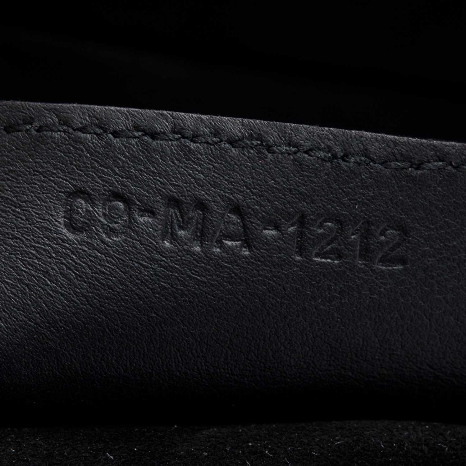 Christian 2022 Dior Black Oblique Embossed Calfskin Leather Saddle Bag