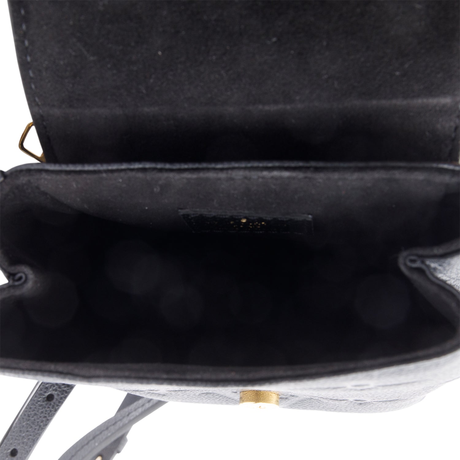 Louis Vuitton Black Monogram Empreinte Leather Tiny Backpack w/ Box
