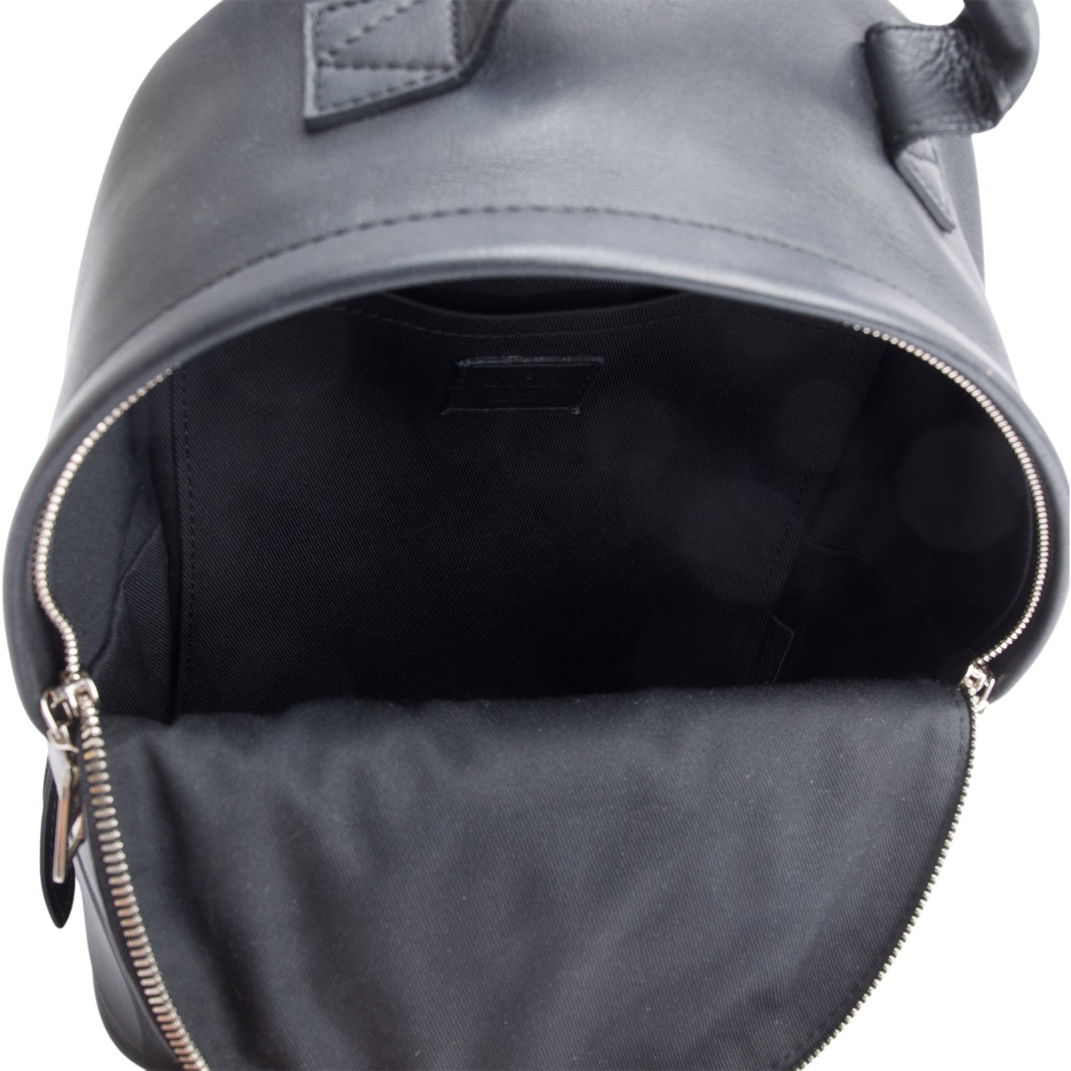 Louis Vuitton Black Spaceship Embossed Leather Palm Springs Backpack PM