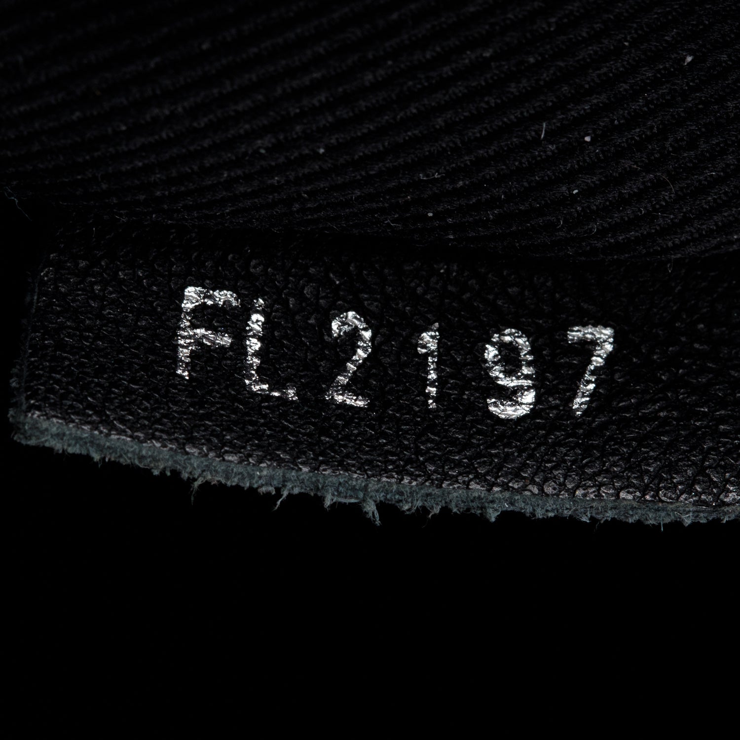 Louis Vuitton Black Spaceship Embossed Leather Palm Springs Backpack PM