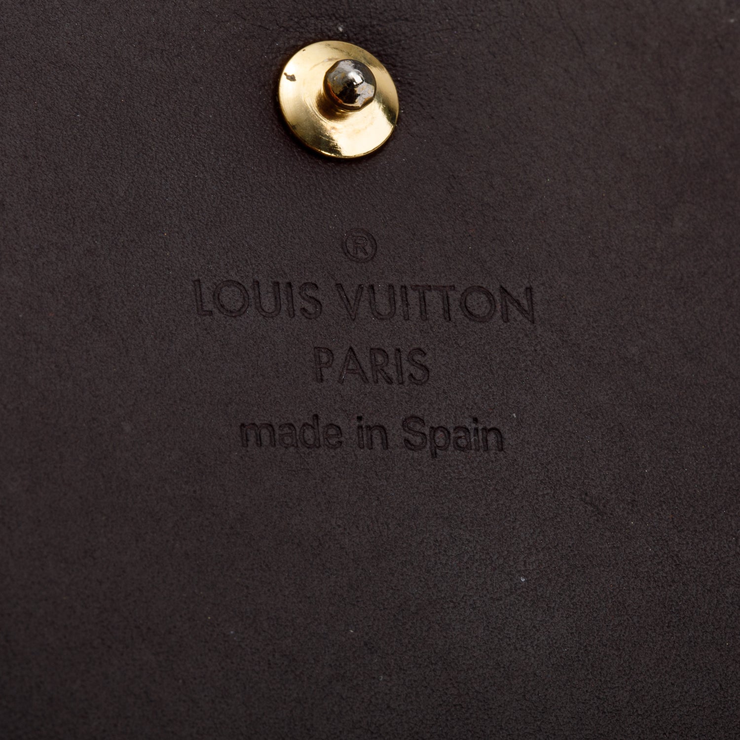 Louis Vuitton Amarante Monogram Vernis Leather Business Card Holder