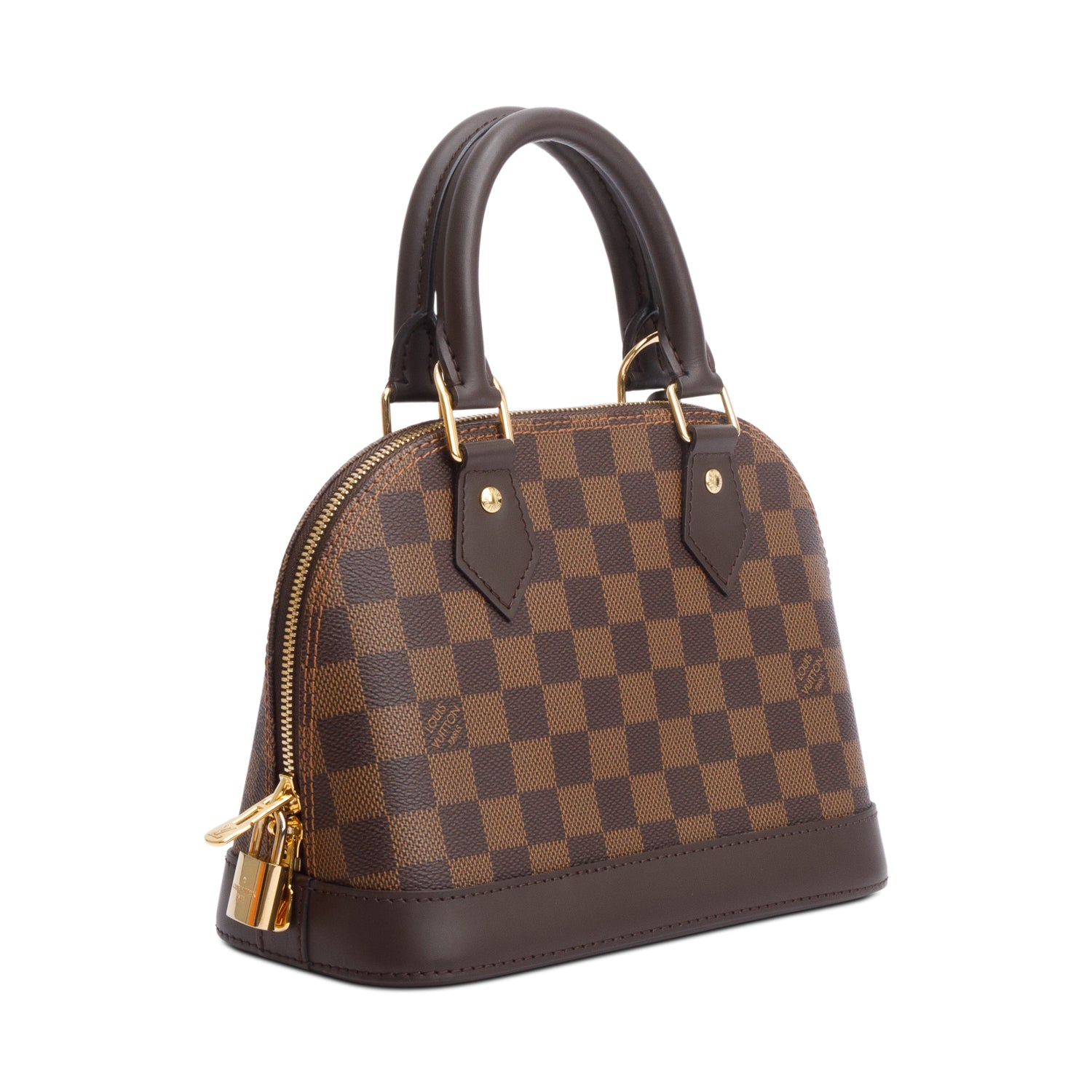 Louis Vuitton Damier Ebene Alma BB w/ Strap & Box