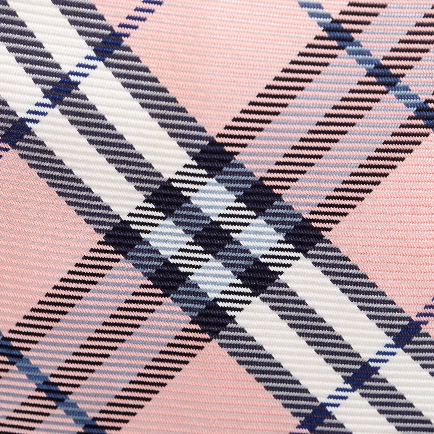 Burberry Pink Vintage Check Silk Tie