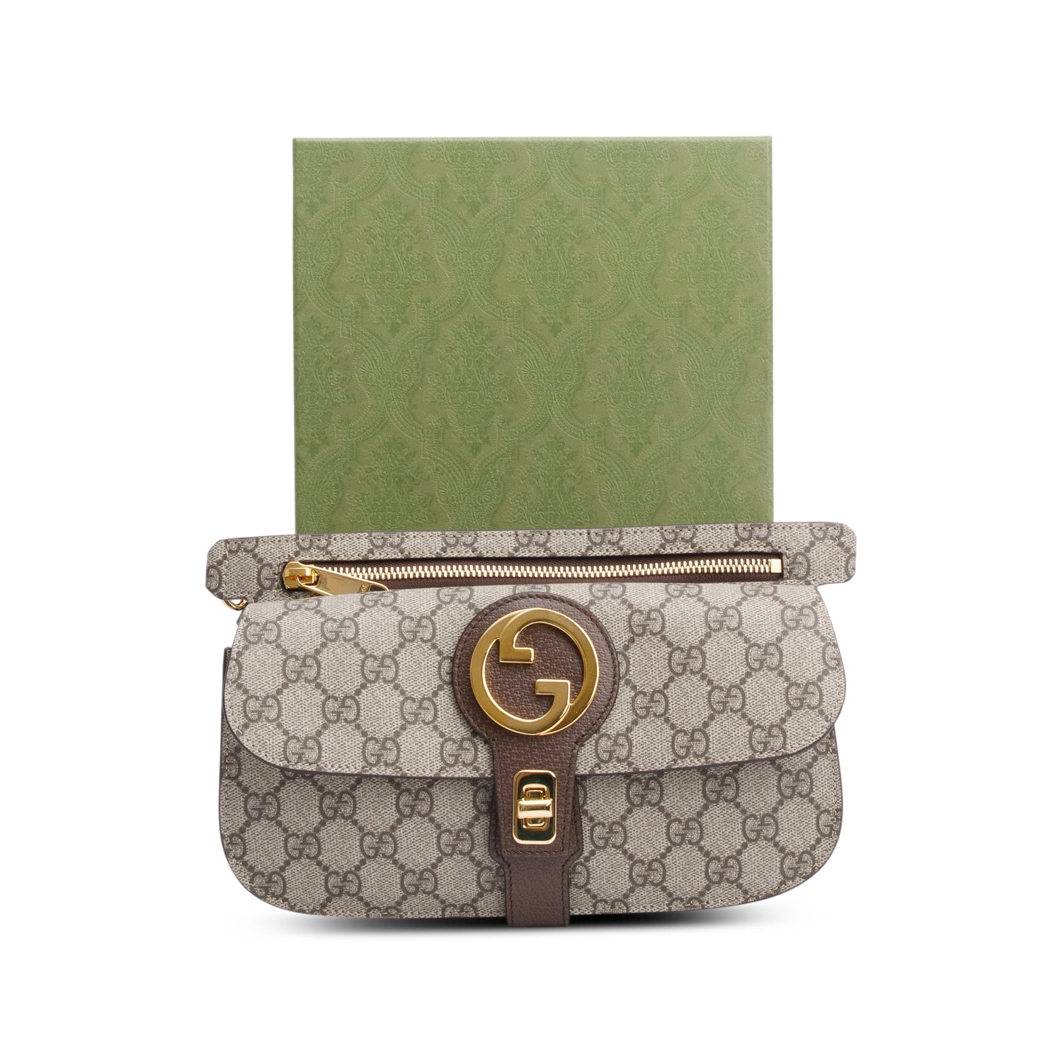 Gucci GG Supreme Blondie Belt Bag w/ Box