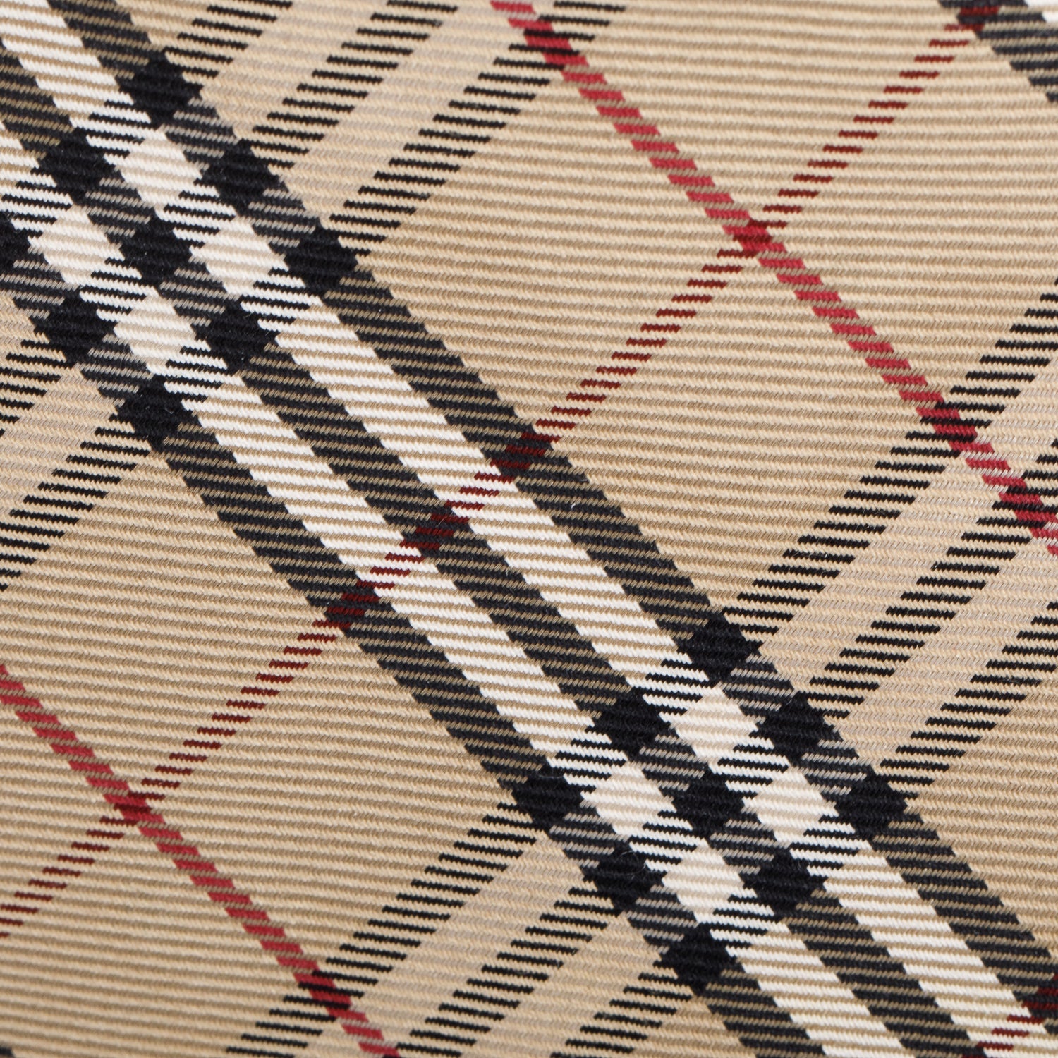 Burberry Beige Vintage Check Silk Tie